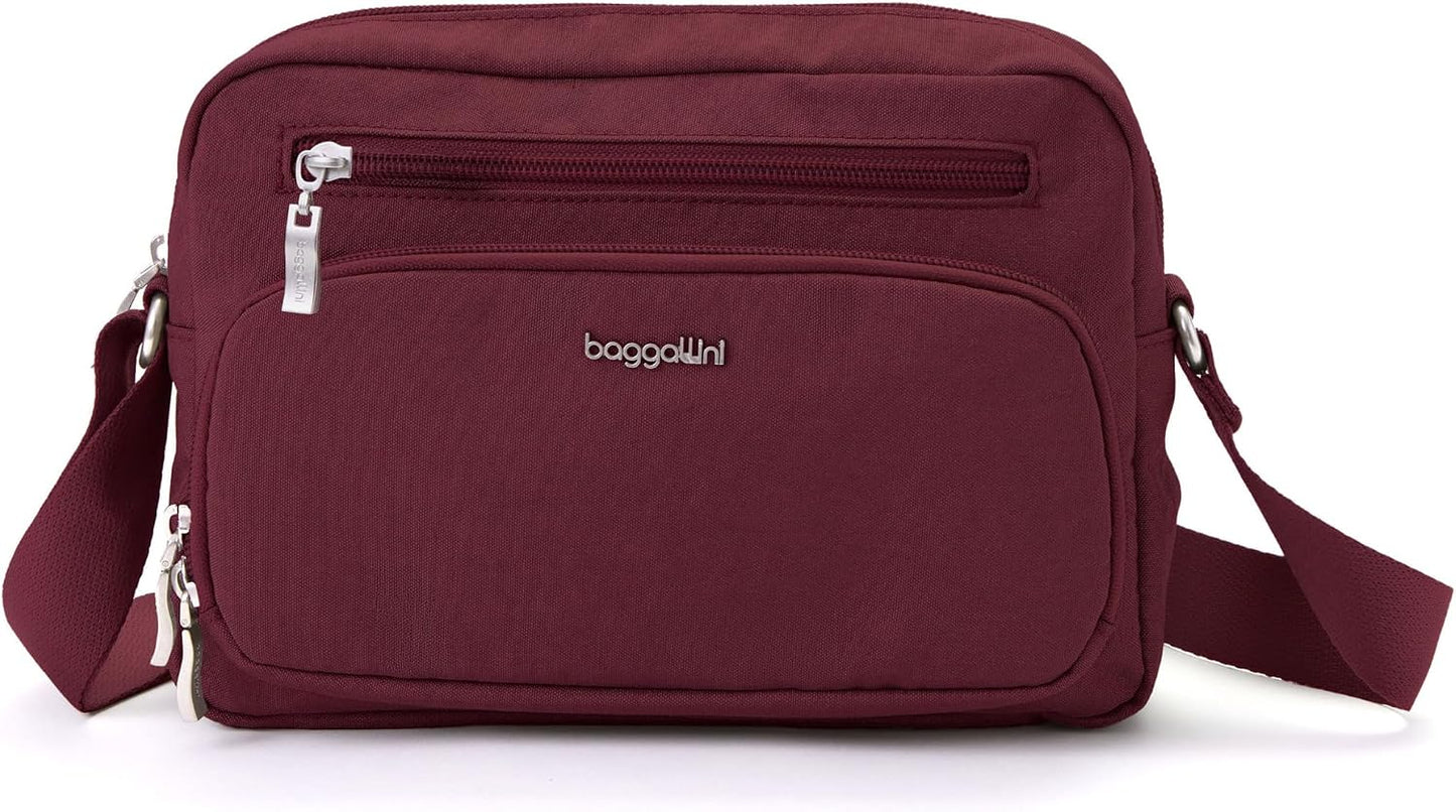 Moderno bolso cruzado para todo tiempo: bolso ligero de 10.2 x 7.4...