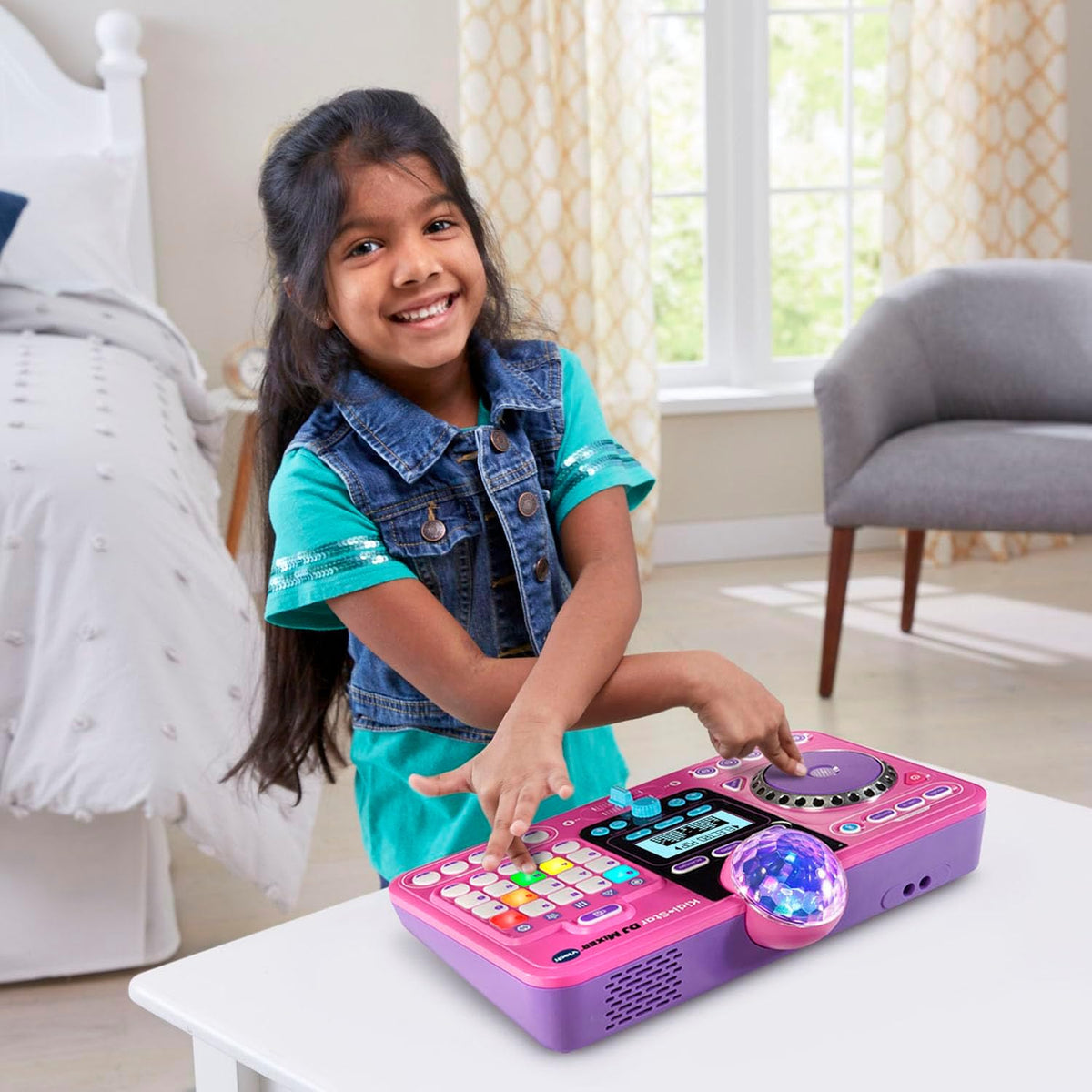 VTech Kidi Star - Mezclador de DJ, color rosa