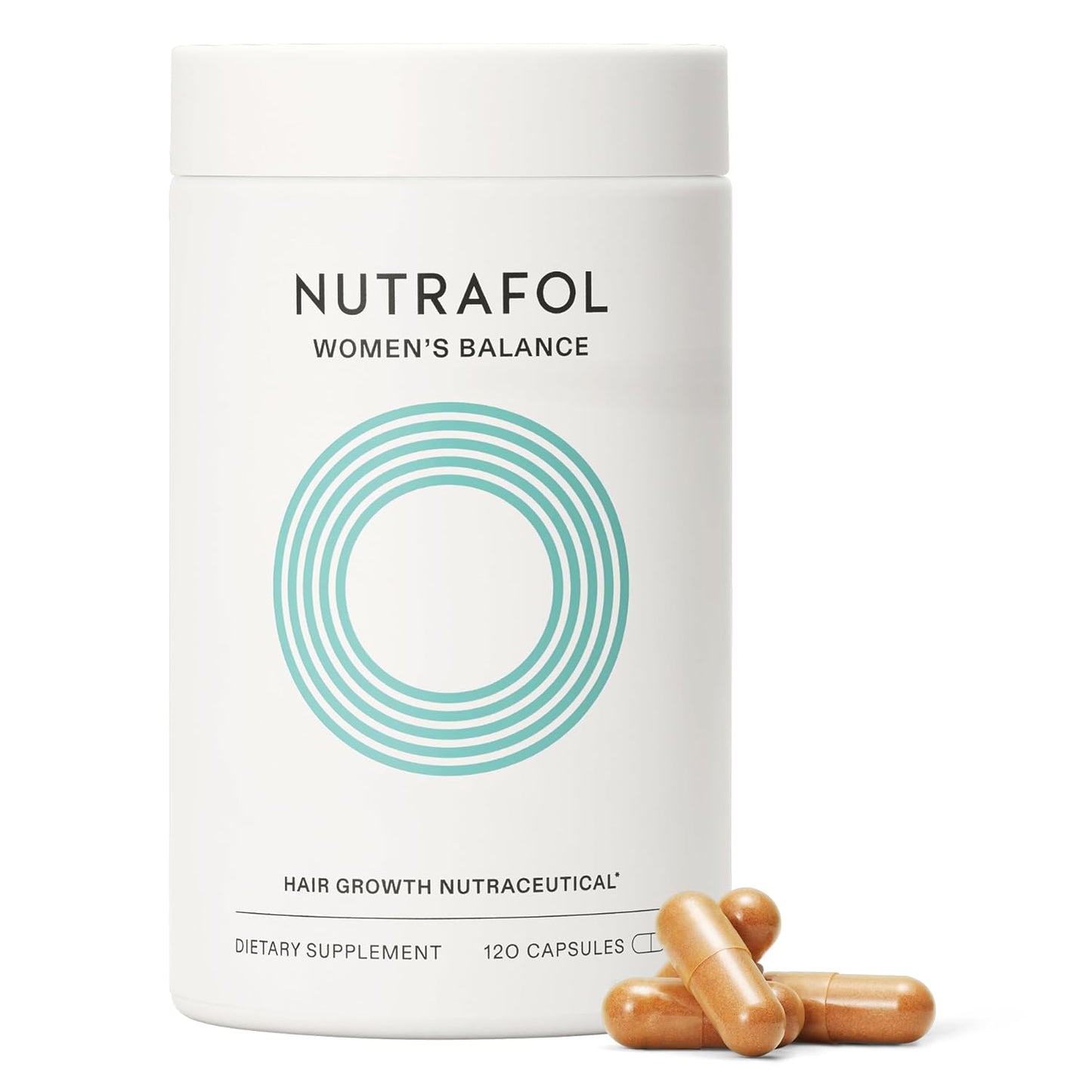 Nutrafol Suplementos Women's Balance para el Crecimiento del Cabell...
