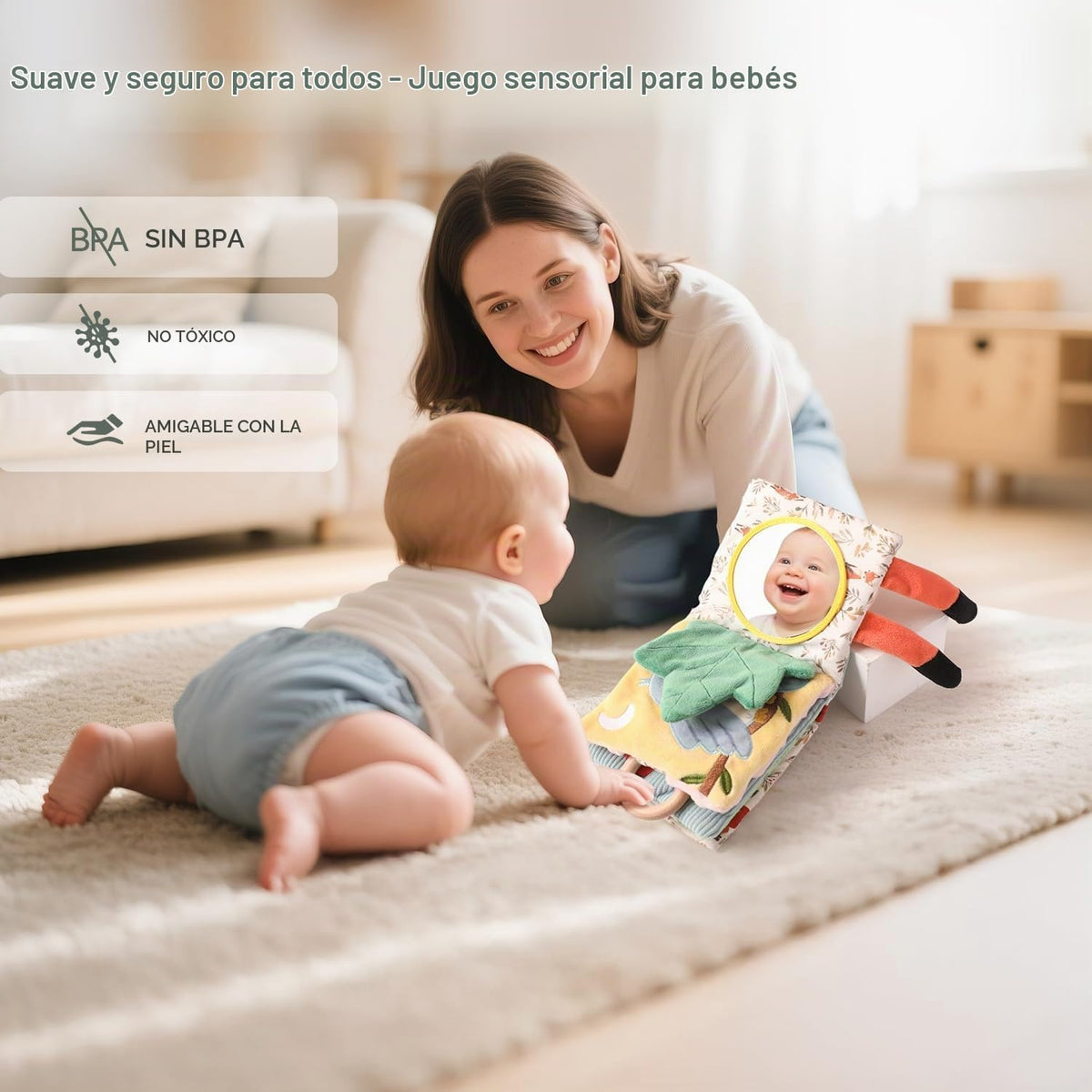 let's make Libros suaves de elefante para bebés de 0 a 6 a 12 m...