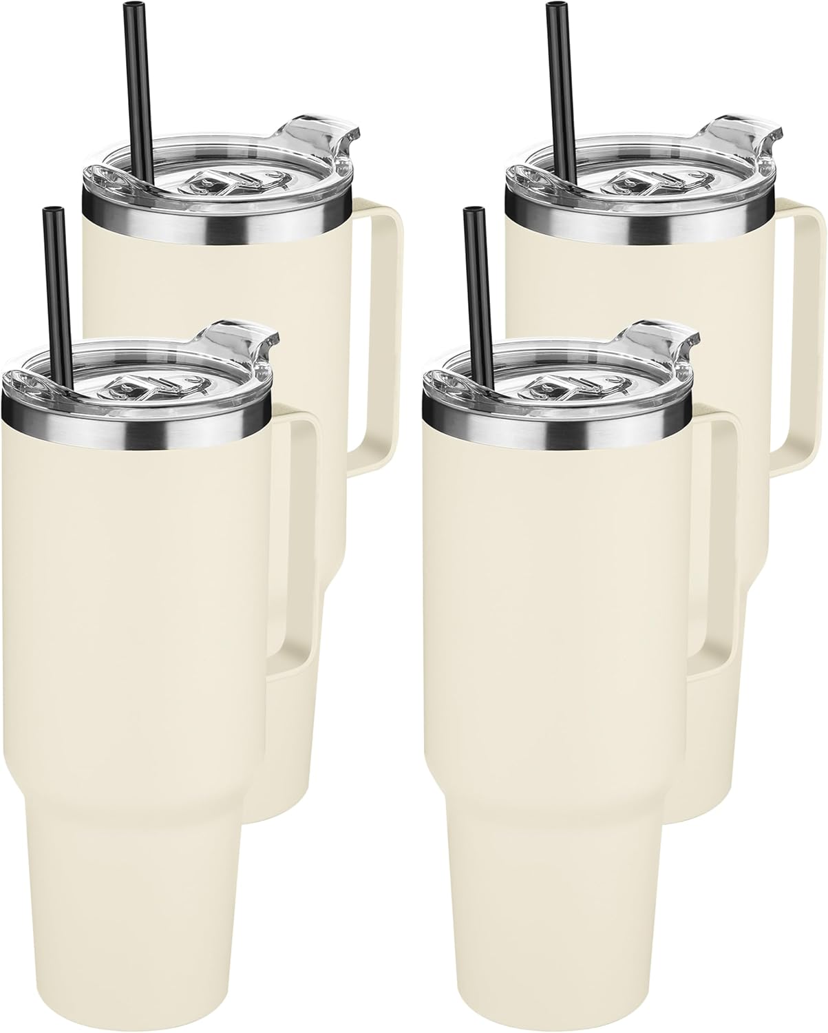 HASLE OUTFITTERS Vaso de 40 onzas de acero inoxidable con asa, vaso...