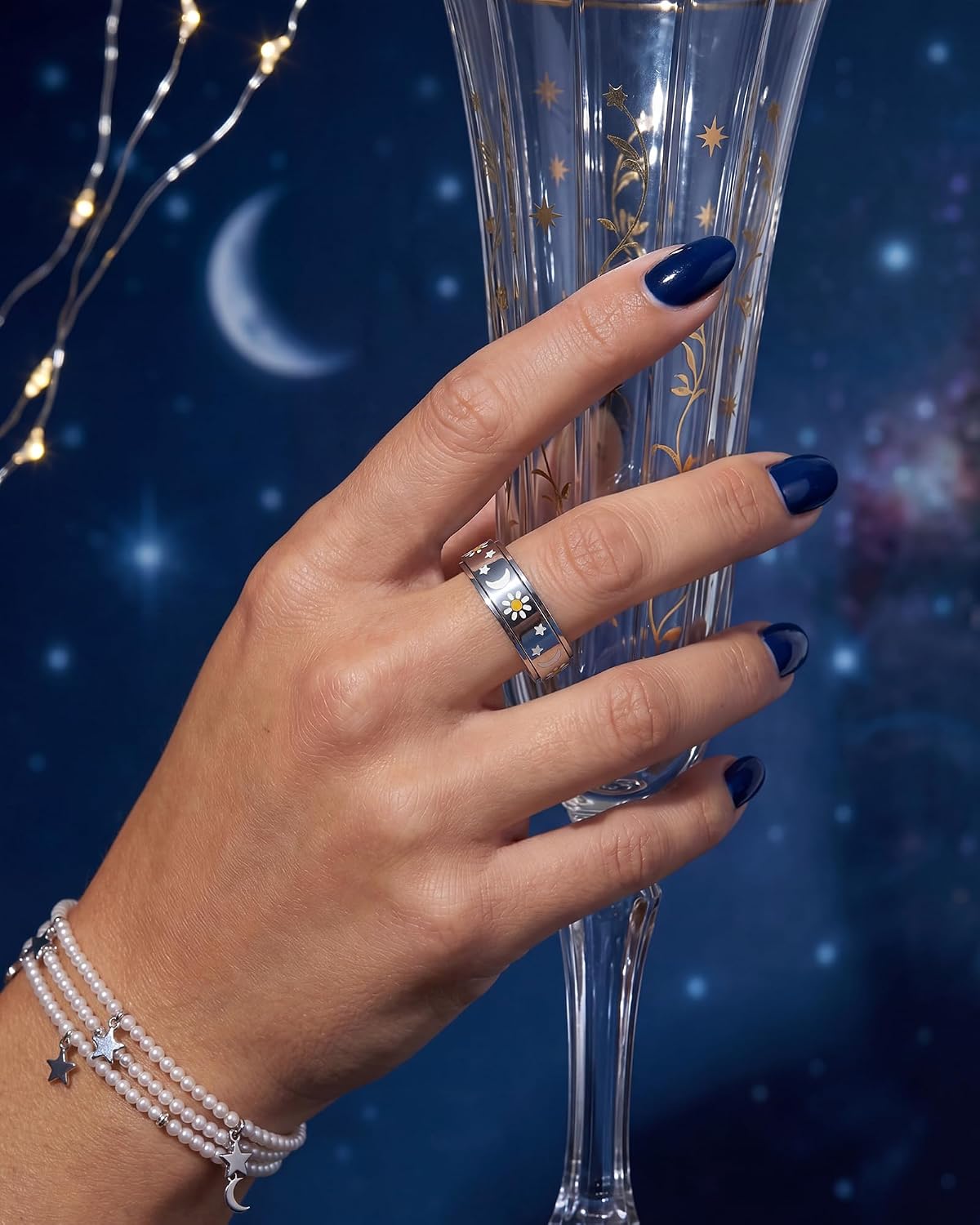 Juguetes para adultos, anillo para mujeres, para aliviar la ansieda...