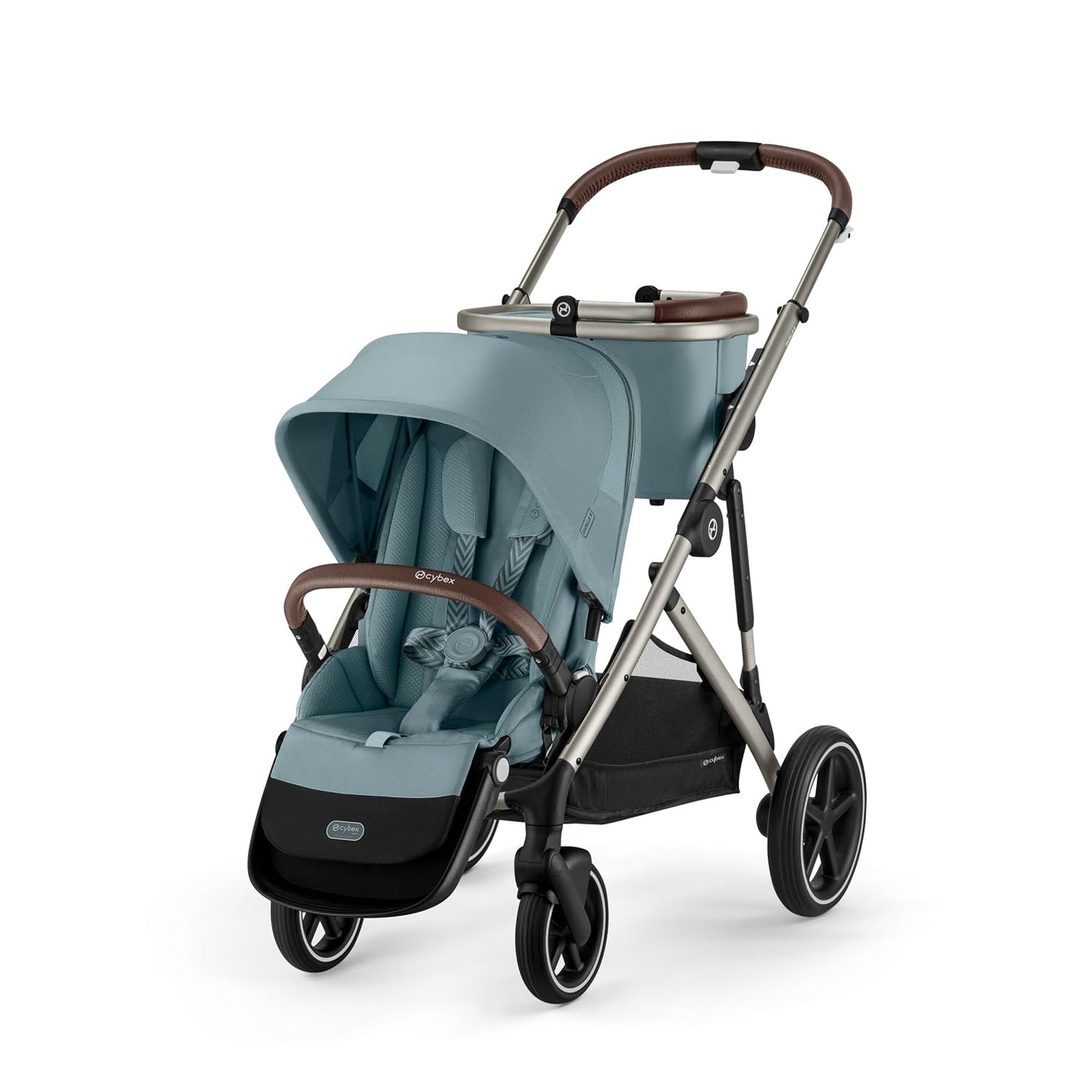 Cybex Gazelle S - Cochecito modular doble para bebés y niños pequeñ...