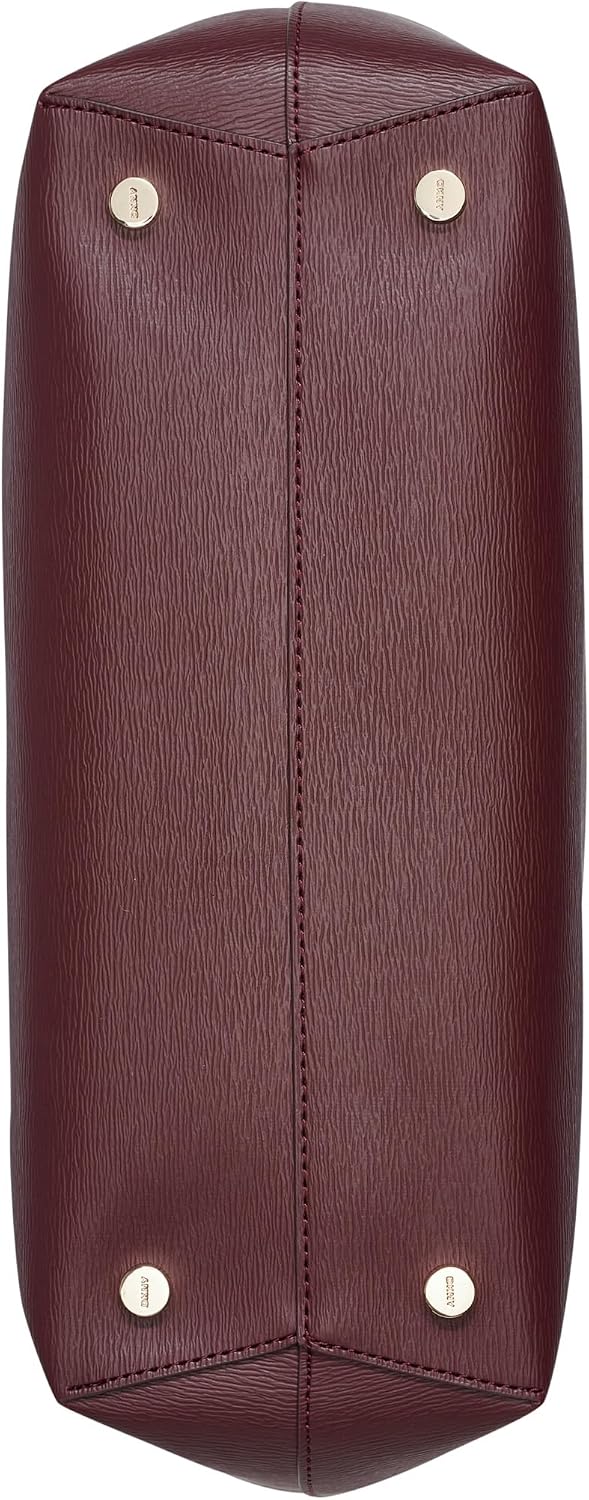 DKNY - Bolso de mano mediano de cuero para mujer Bryant | 15,2 pulg...