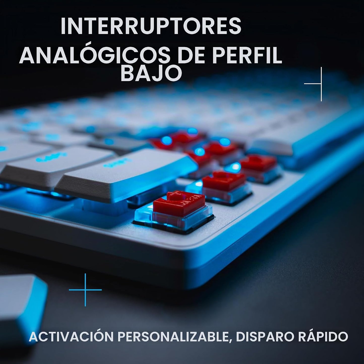 Logitech G 515 TKL Teclado rápido para juegos con cable (efecto sal...