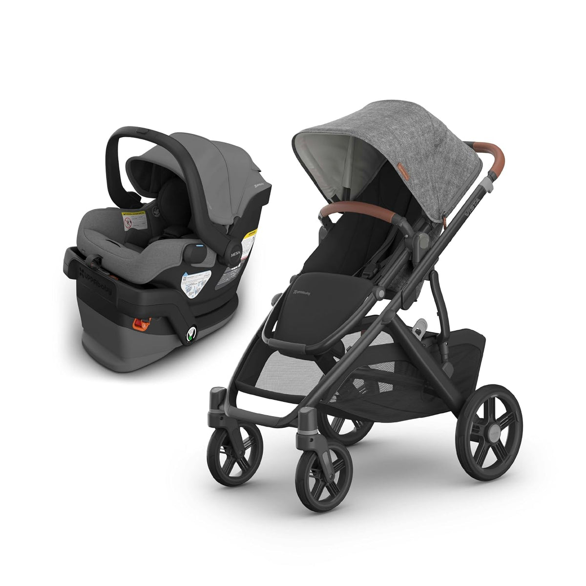UPPAbaby Vista V3 Cochecito + Mesa V3 Sistema de viaje para asiento...