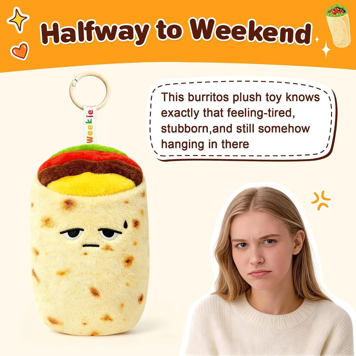 Ausener Weekie Wonders - Burritos emocionales, tortillas de peluche...
