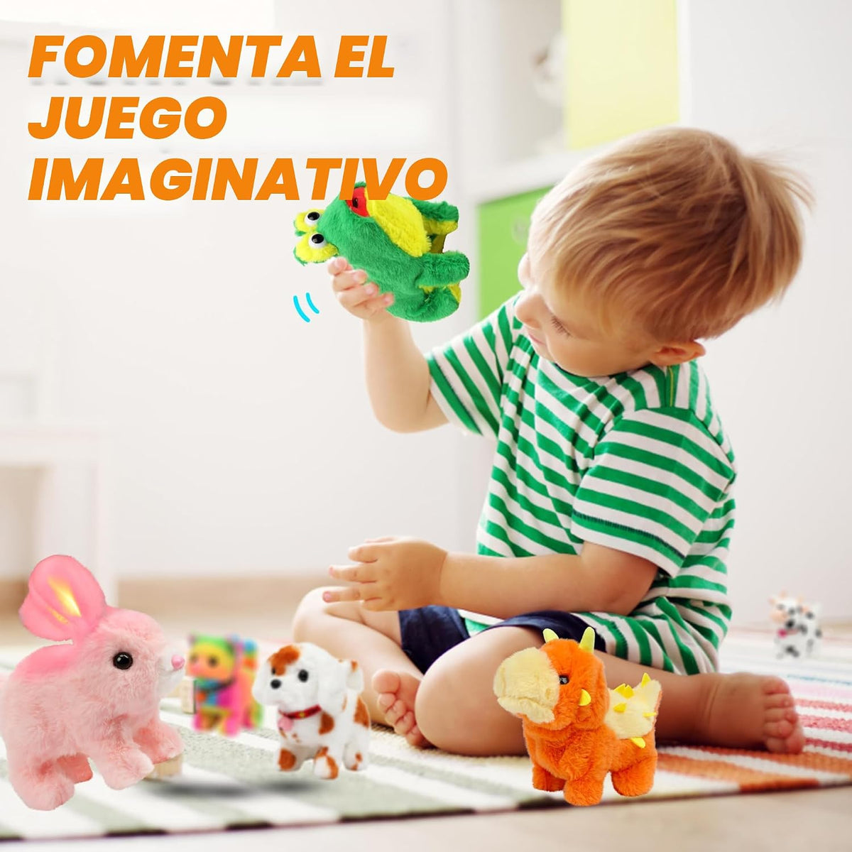 Hopearl - Juguete electrónico interactivo de peluche, regalos de pe...