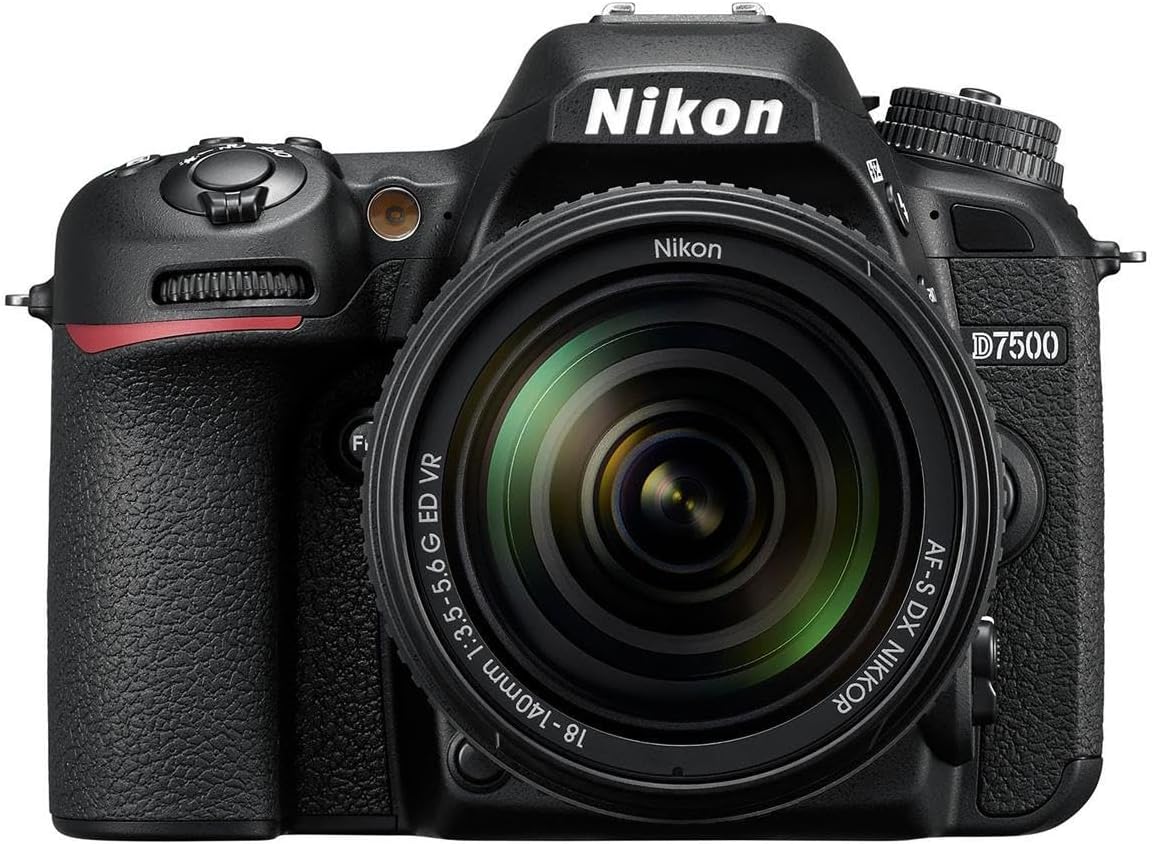 Nikon D7500 Cámara DSLR de 20.9MP con lente AF-S DX NIKKOR 18-140mm...