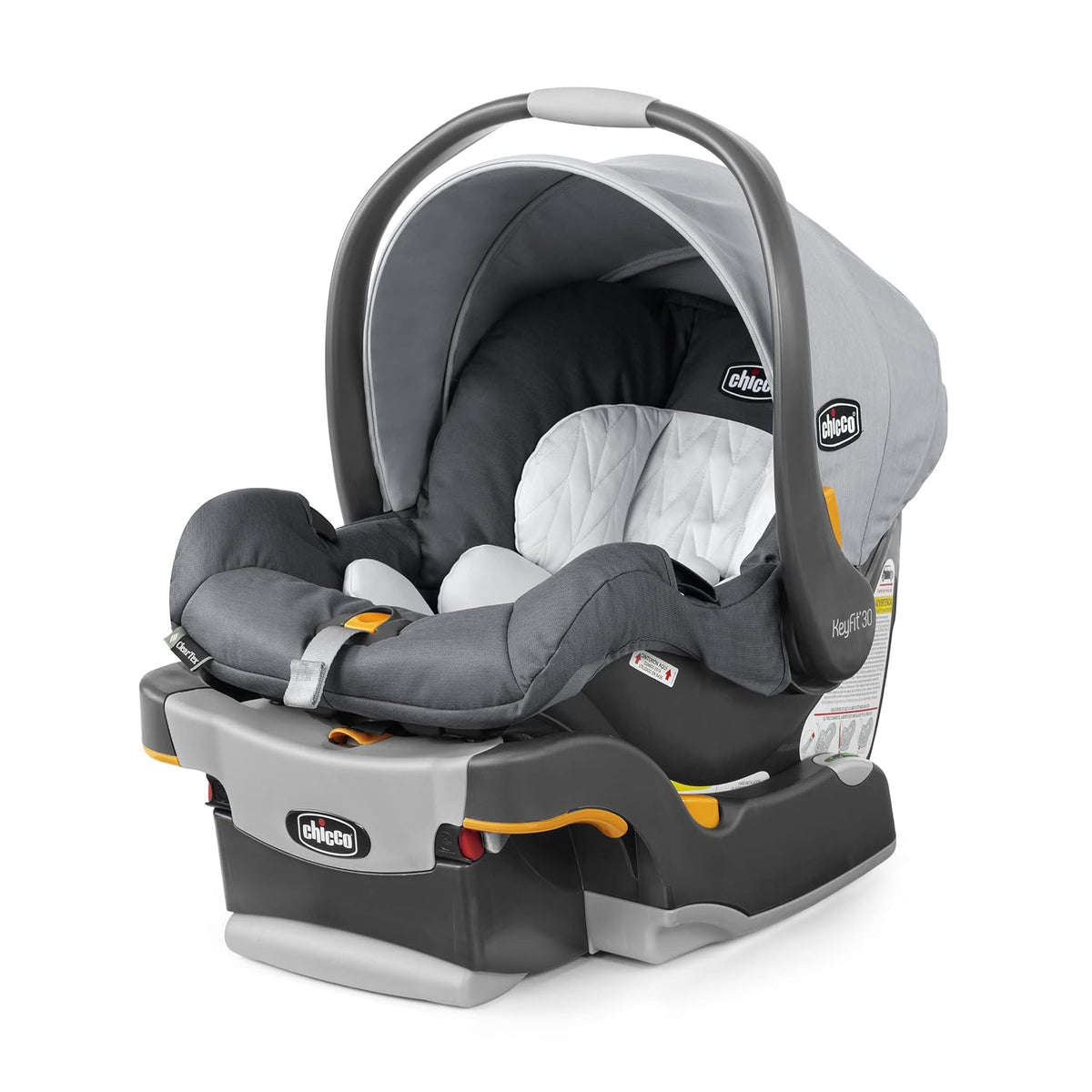 Chicco KeyFit 30 ClearTex - Asiento infantil para automóvil con bas...