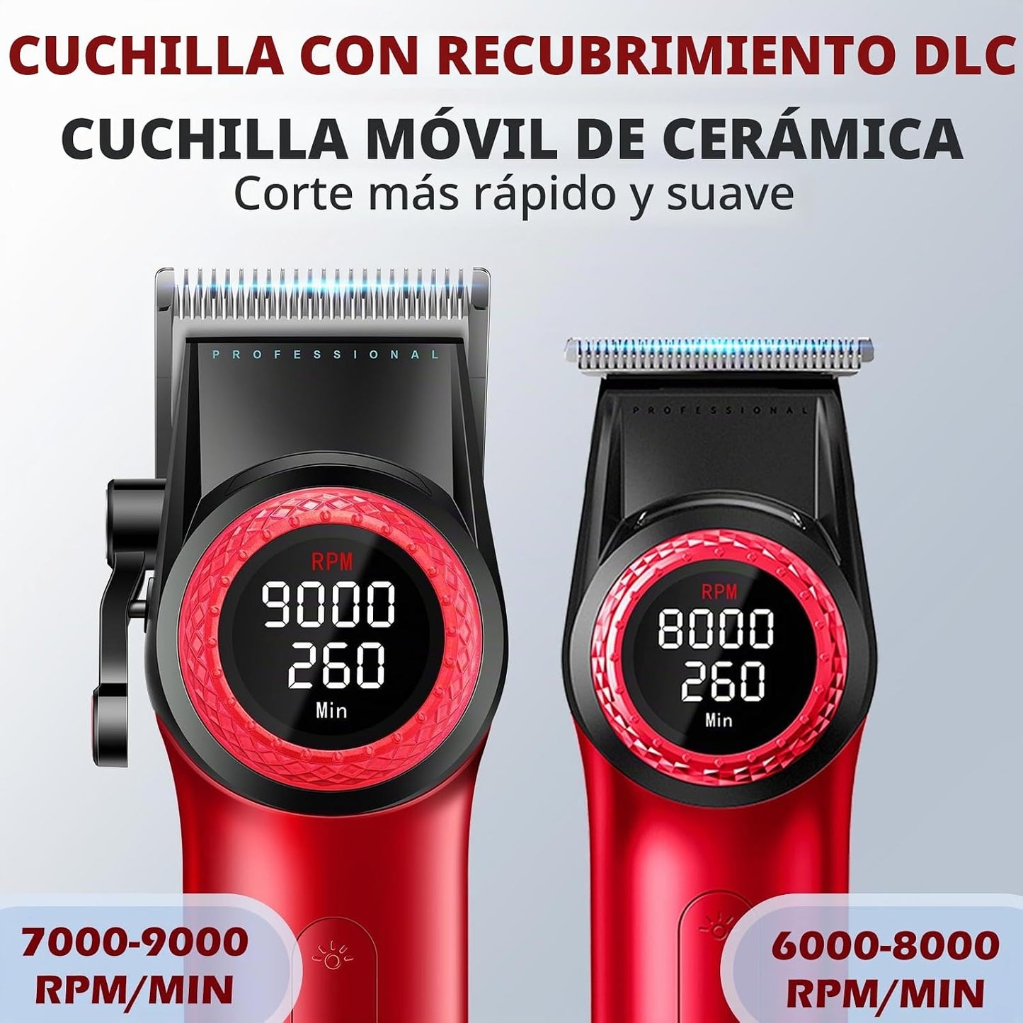 VGR 001 y 977 - Cortapelos profesionales para hombres, cortapelos i...