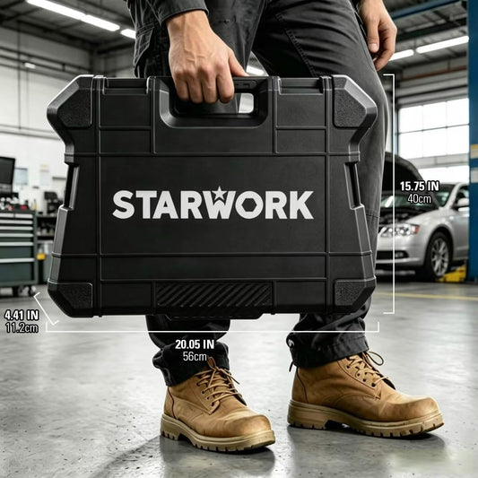 STARWORK TRUE MECHANIC™ Juego de herramientas mecánicas de 314 piez...