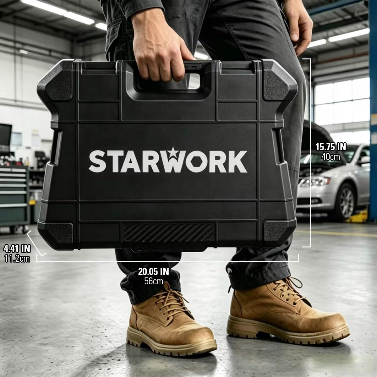 STARWORK TRUE MECHANIC - Juego de herramientas mecánicas de 303 pie...