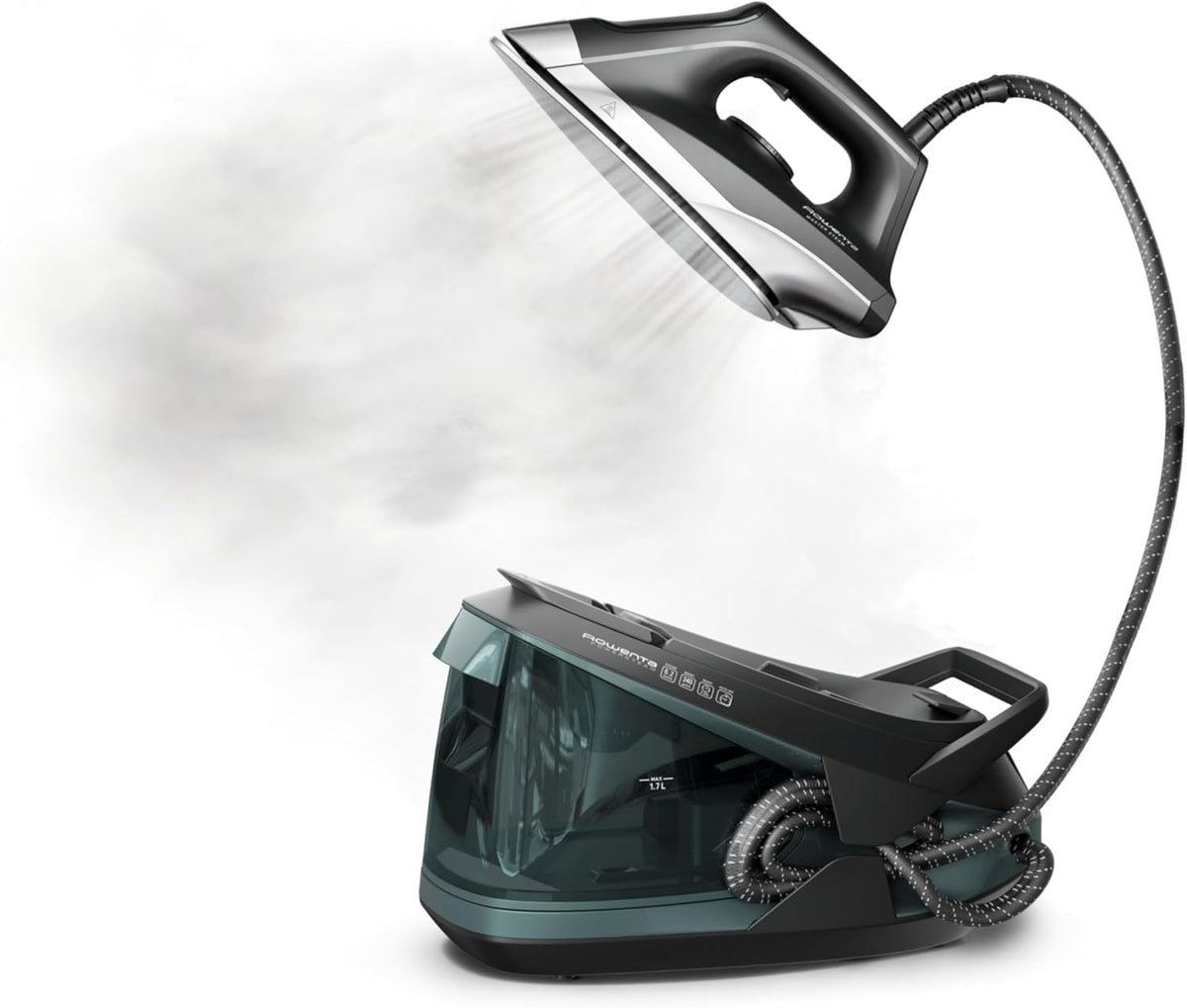 Rowenta Plancha de Vapor para Ropa Estación de Vapor Master, Planch...