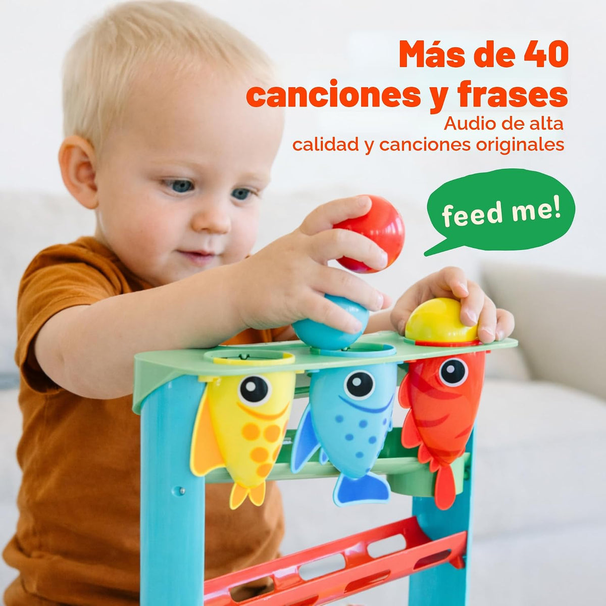 Move2Play, alimenta a los peces | Más de 30 canciones y frases fant...
