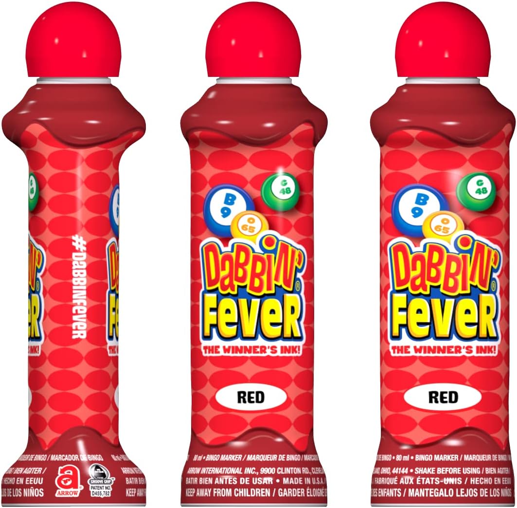 Dabbin' Fever Bingo Daubers - Estuche a granel - 144 Daubers (1...