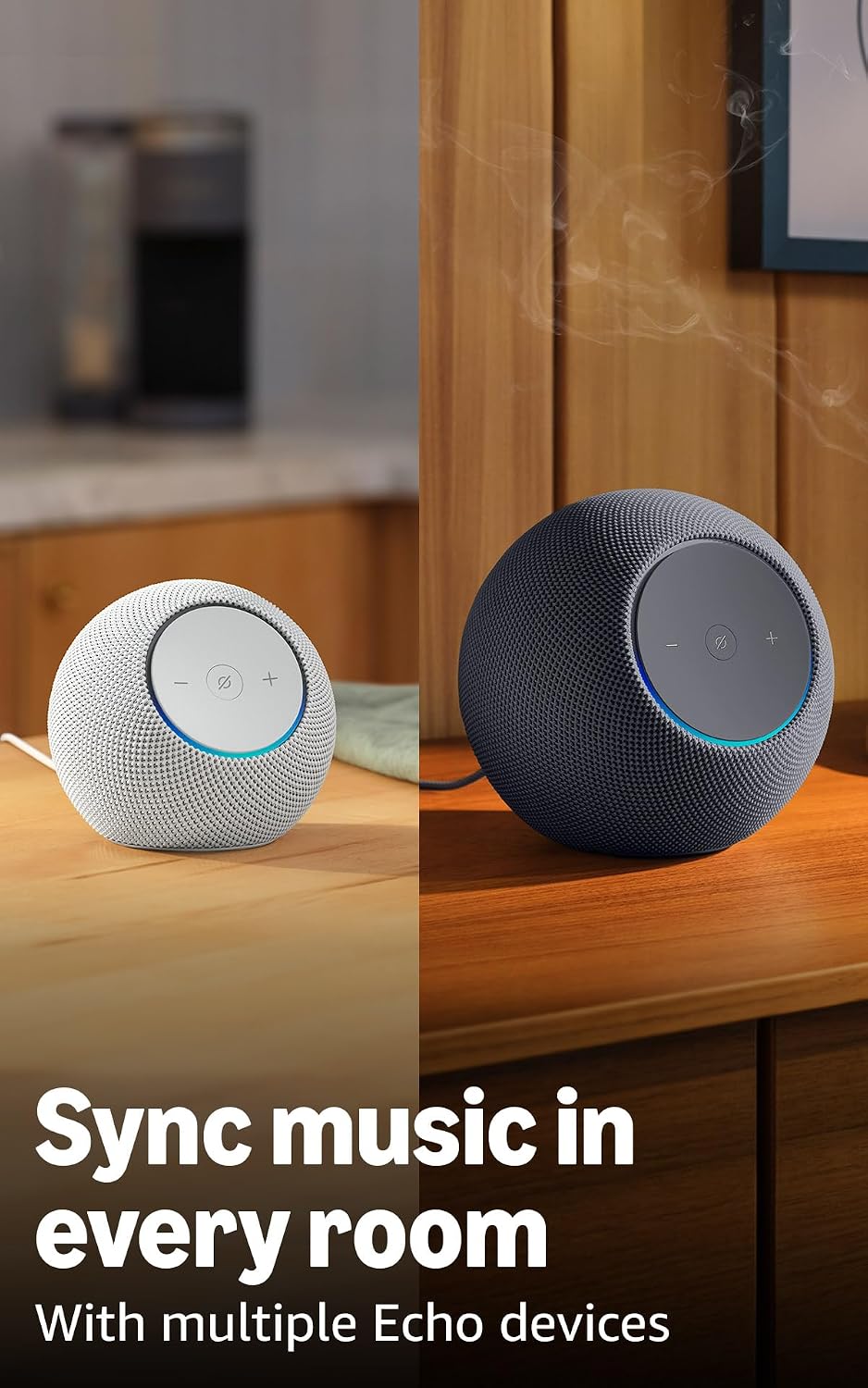 Amazon Echo Dot Max (modelo más reciente): parlante Alexa con sonid...