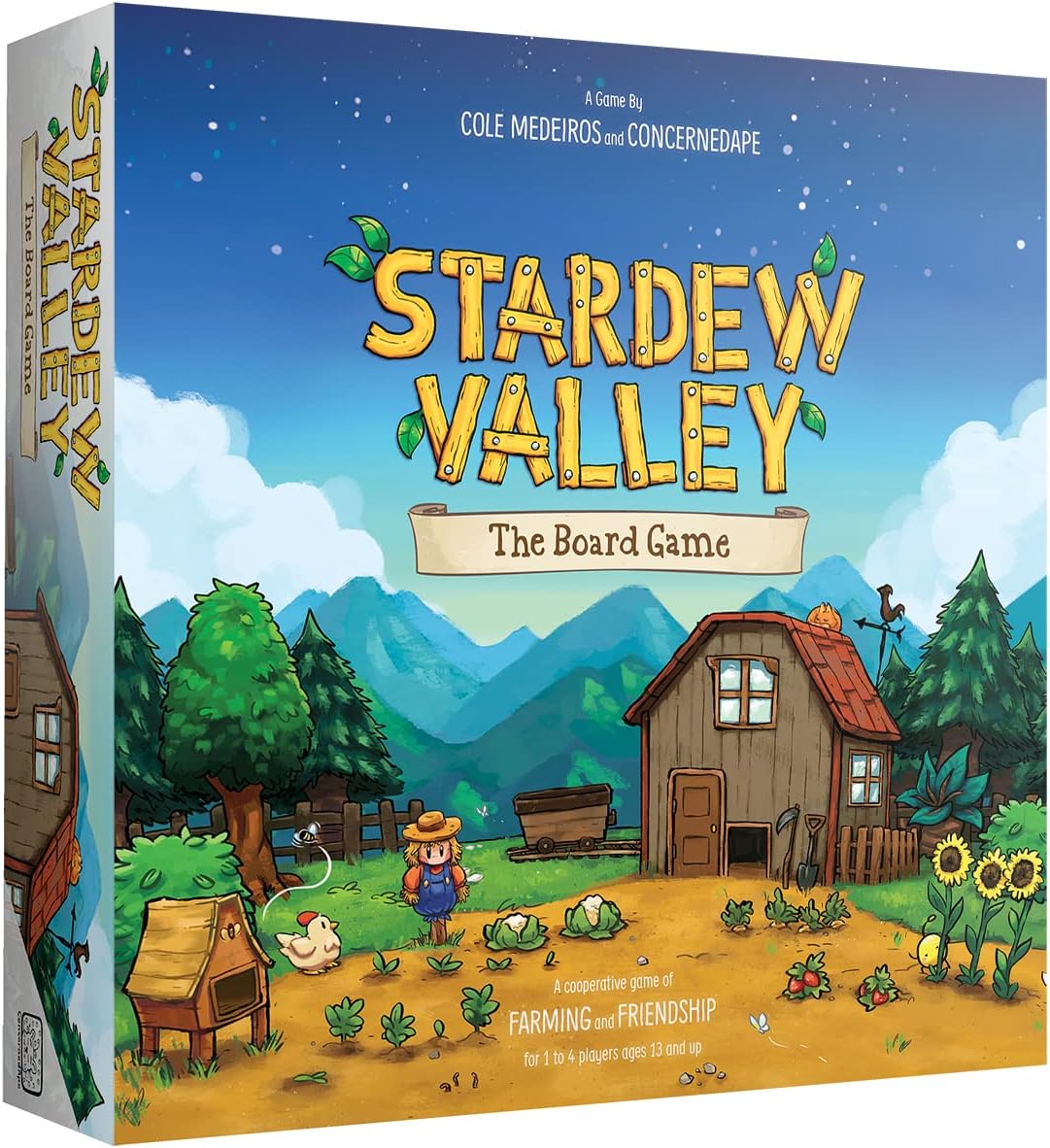 ConcernedApe Stardew Valley - Juego de mesa cooperativo para edades...