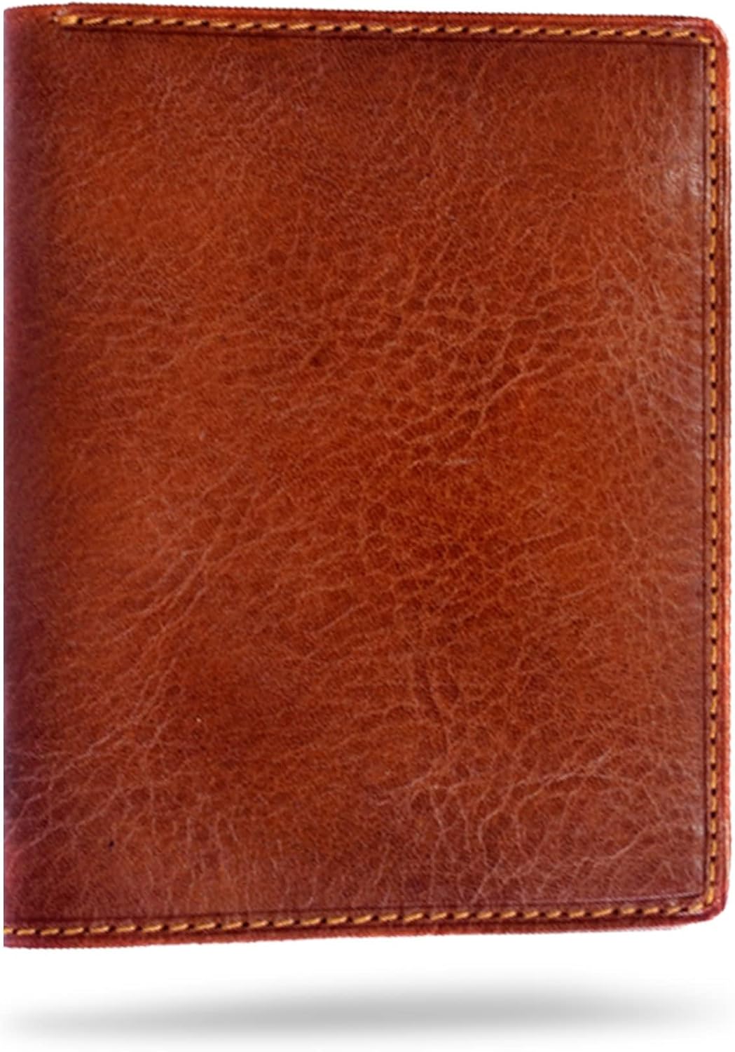 Tony Perotti Billetera plegable de cuero italiano para hombre con s...