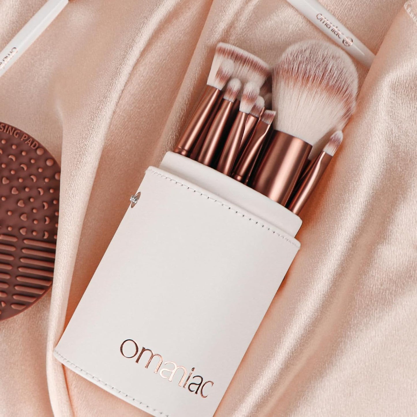 OMANIAC Juego de 20 brochas de maquillaje profesional \u2013 Base s...