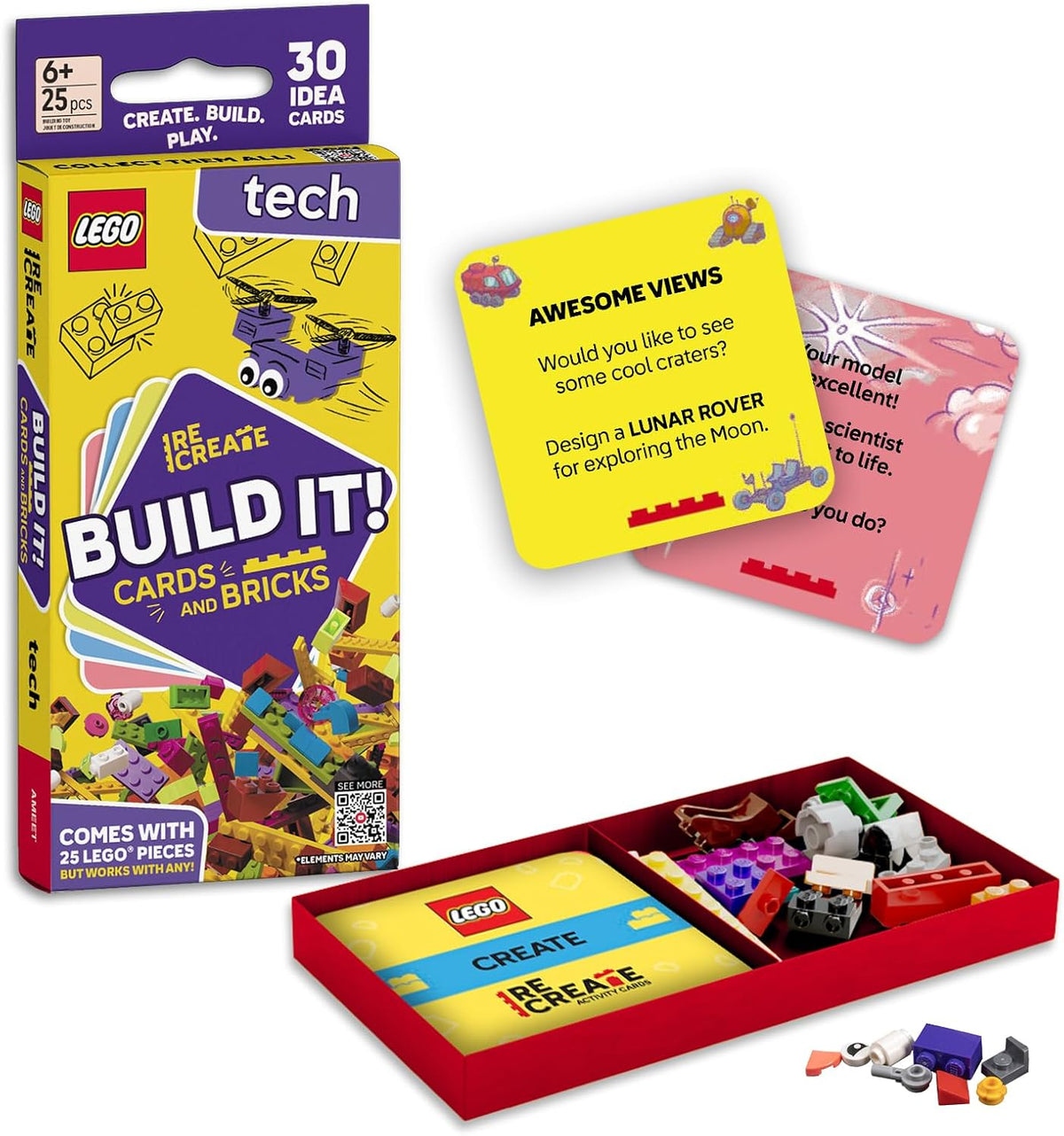 Tarjetas de actividad de recreación Lego \u2013 Tech | Juego de con...