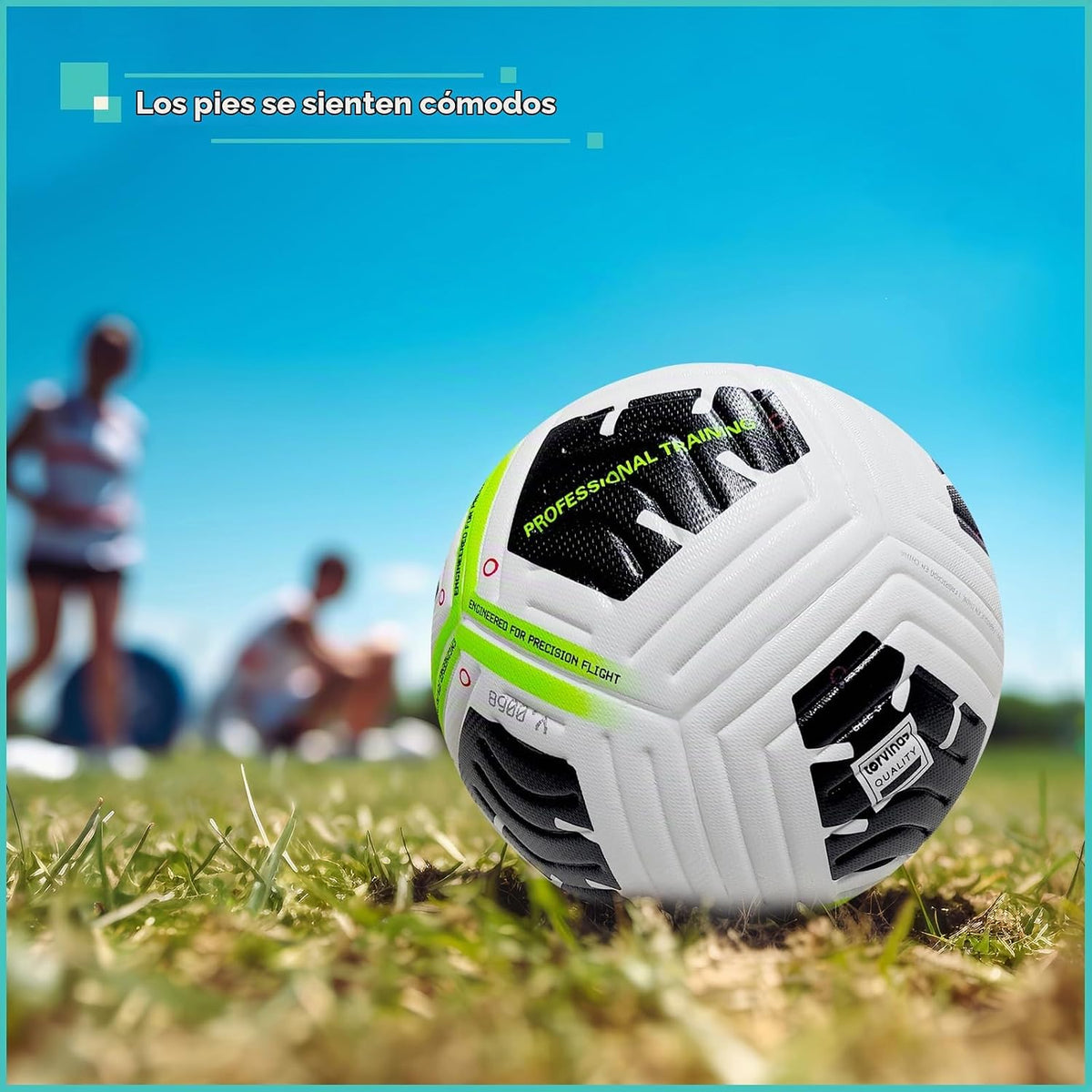 Torvinas Balón de fútbol Tamaño 5,4 \u2013 Piel sintética impermeab...