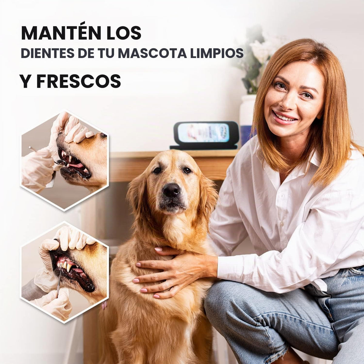 Kit de higiene dental: set de remoción de placa y sarro - raspador...