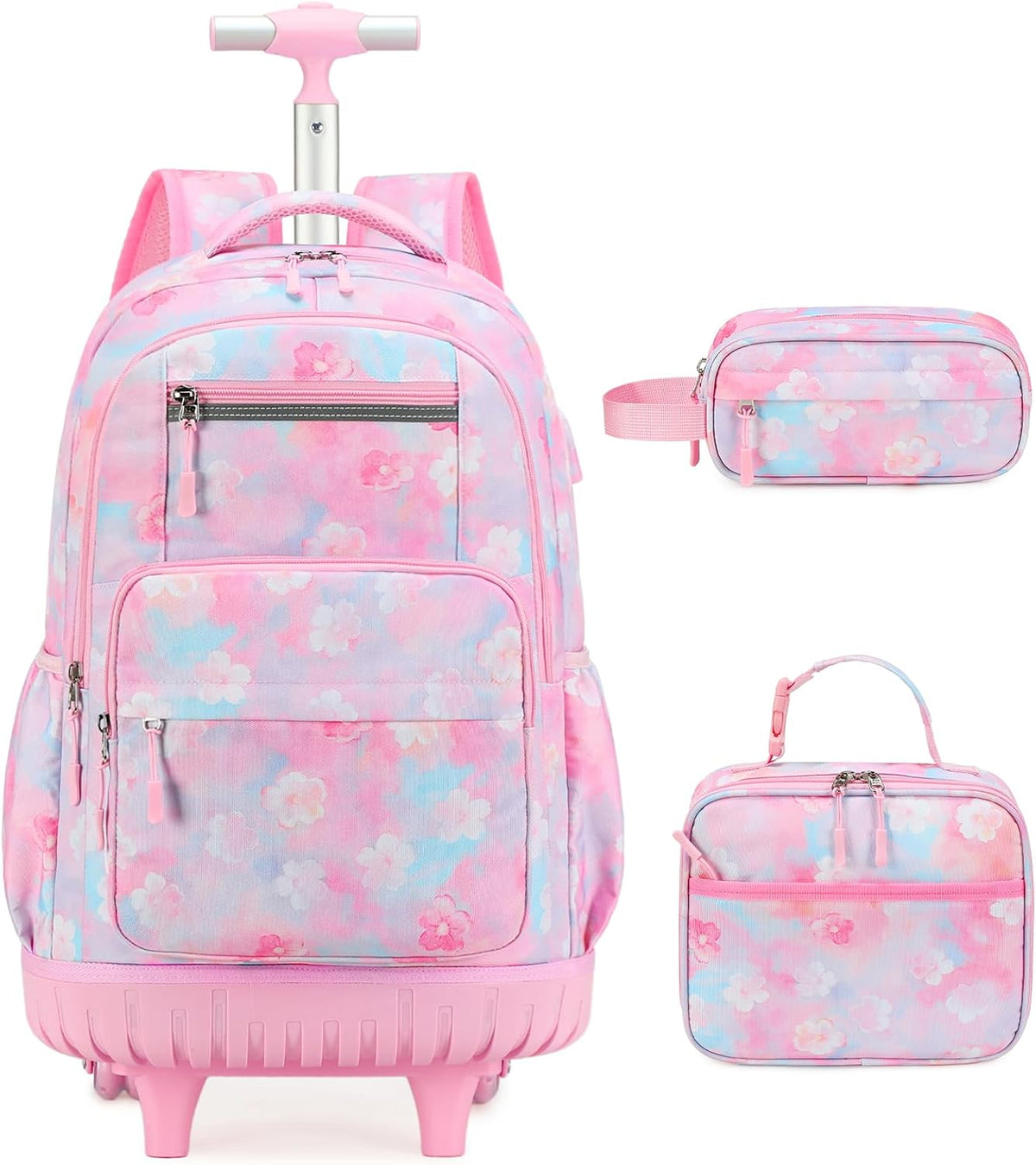 ACESAK 34 ES\/L, rosado Degradado, Moderno | Mochila escolar con ru...