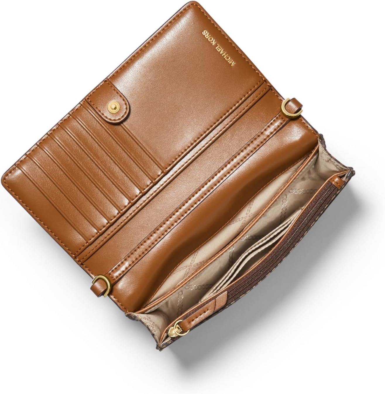 MICHAEL Michael Kors Jet Set - Correa cruzada pequeña para teléfono