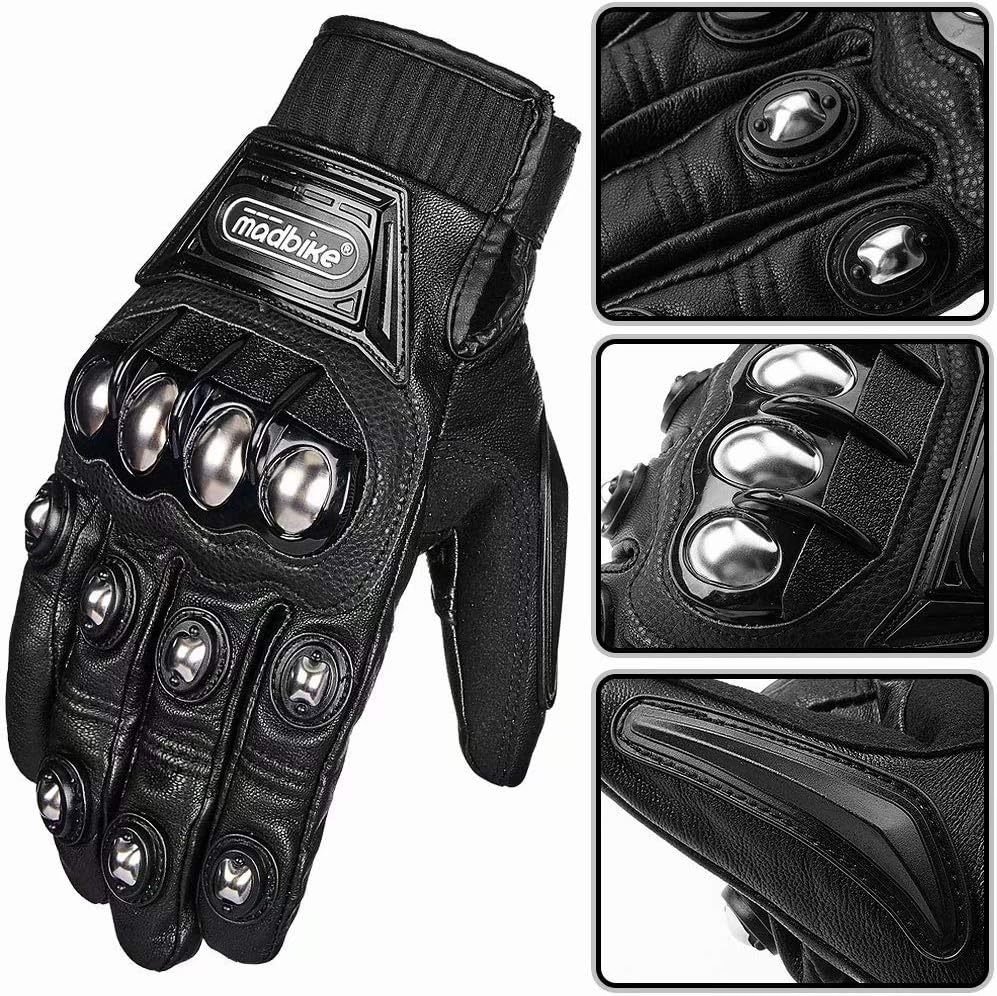 ILM - Guante de aleación de acero con pantalla táctil para biciclet...