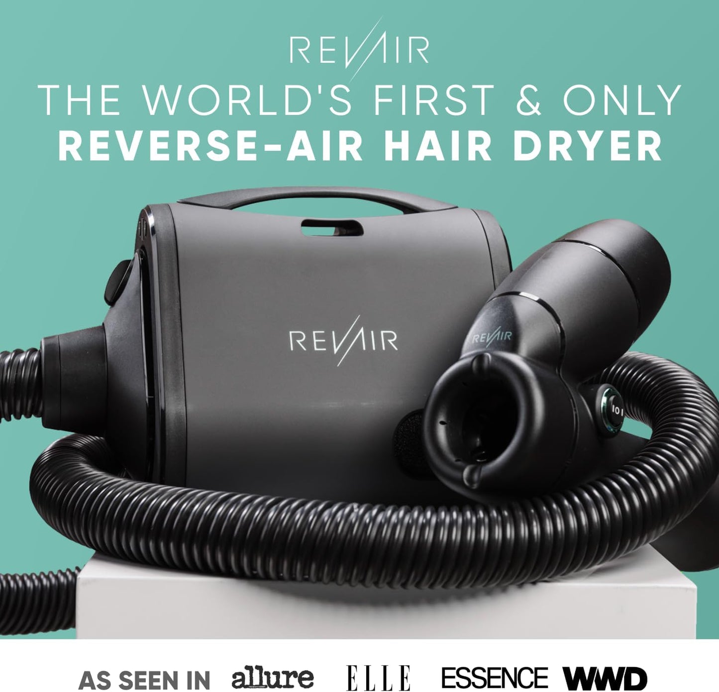 RevAir Secador de pelo Reverse-Air con bolsa de fin de semana y acc...