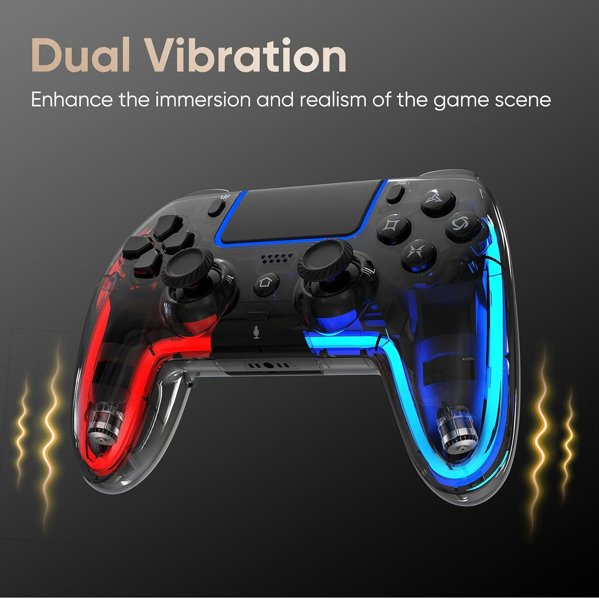 BETMI Controlador inalámbrico para PS5, Pro\/Slim\/MAC\/Steam Deck\...