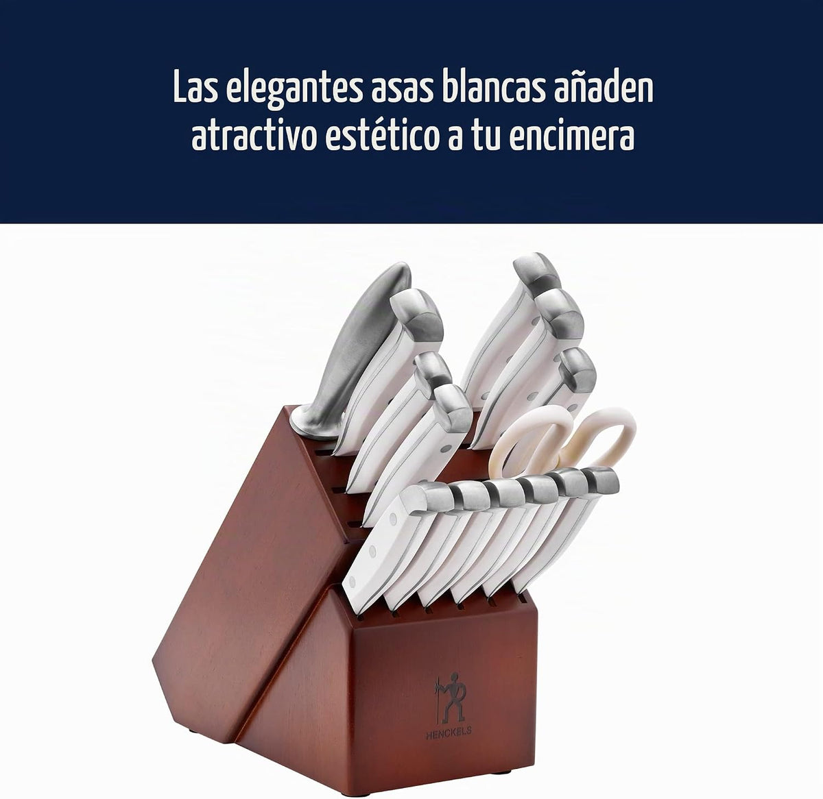 Henckels Statement - Juego de cuchillos de 15 piezas, afilado para...