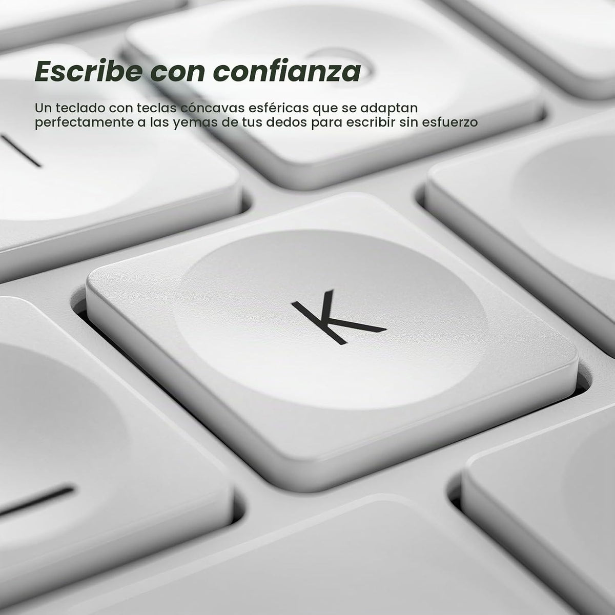 Teclado Ergonómico Inalámbrico Nulea RT05, Teclado Dividido con Rep...