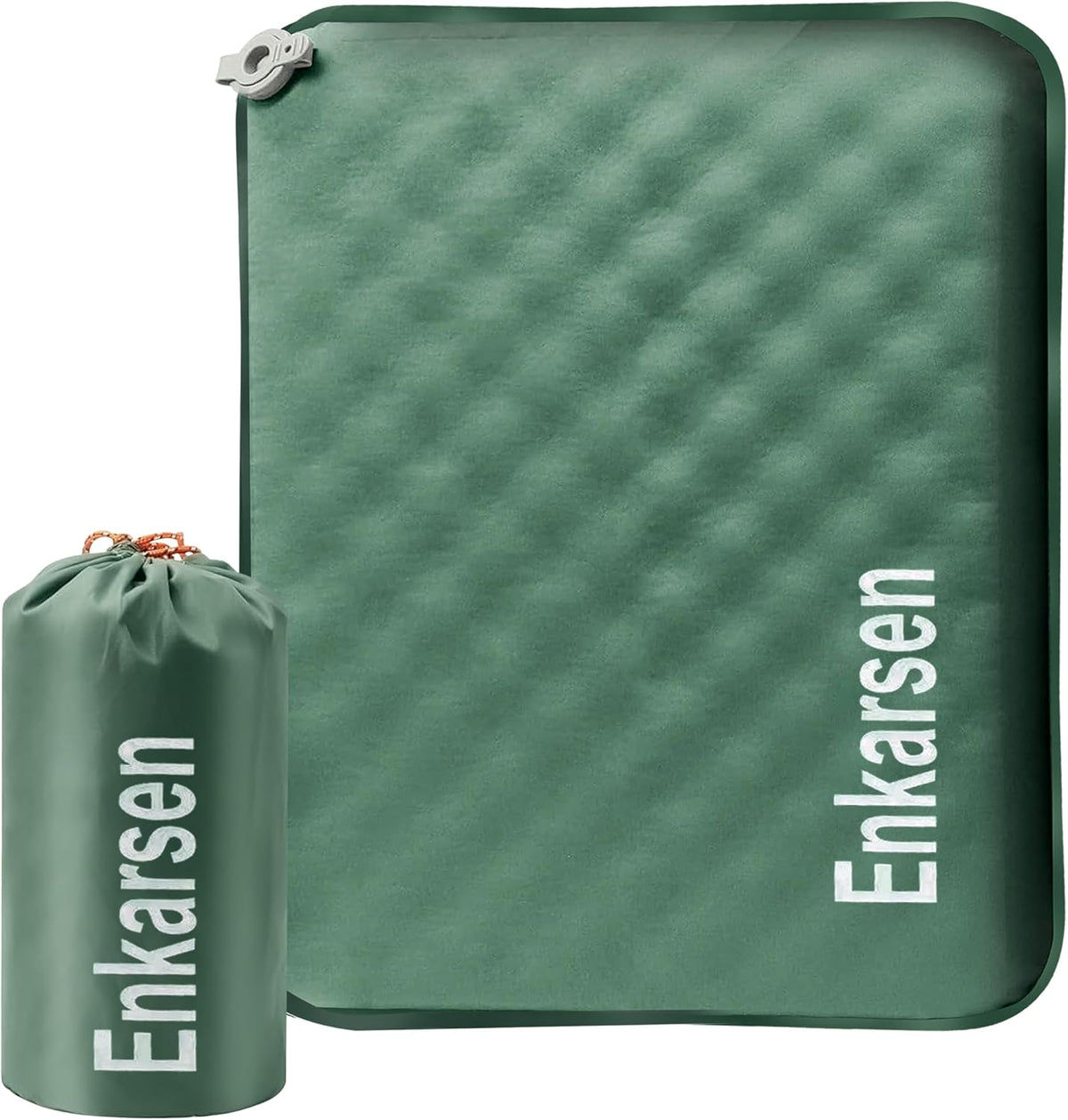 Enkarsen Cojín inflable para asiento de viaje, almohadilla de espum...