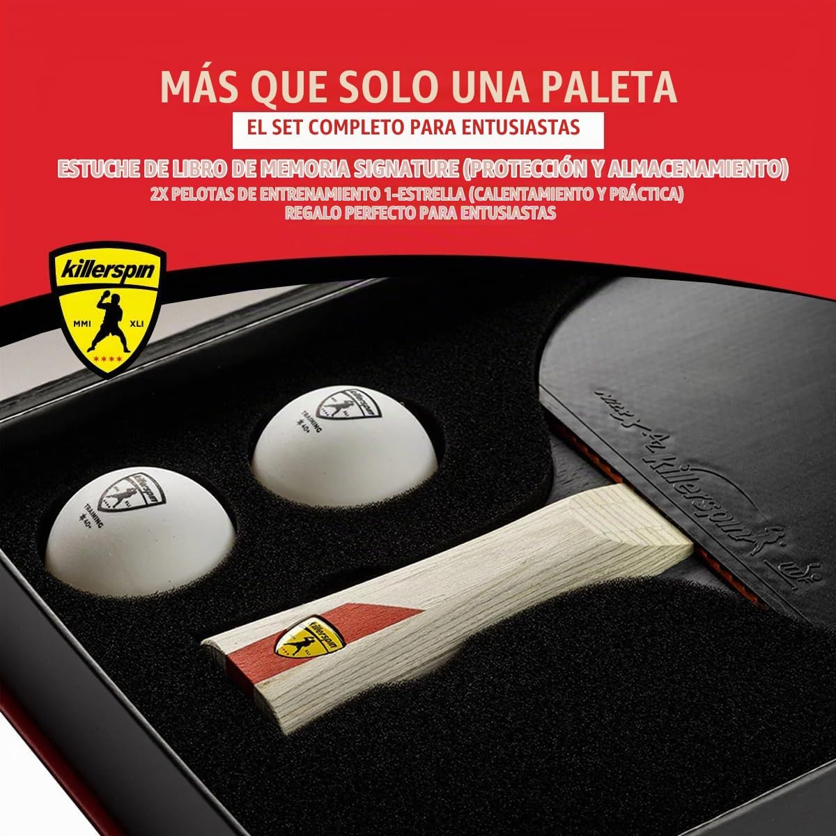 Killerspin JET600 mesa de tenis paddle, Multi, talla única