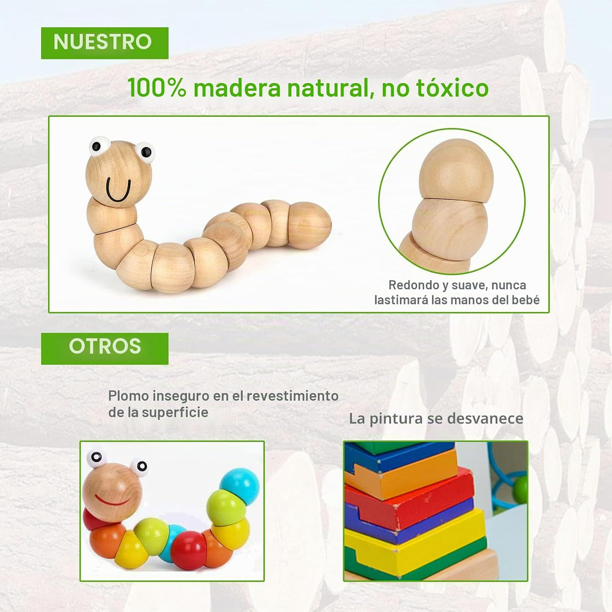 Instrumentos musicales para niños, juegos de juguetes de percusión...