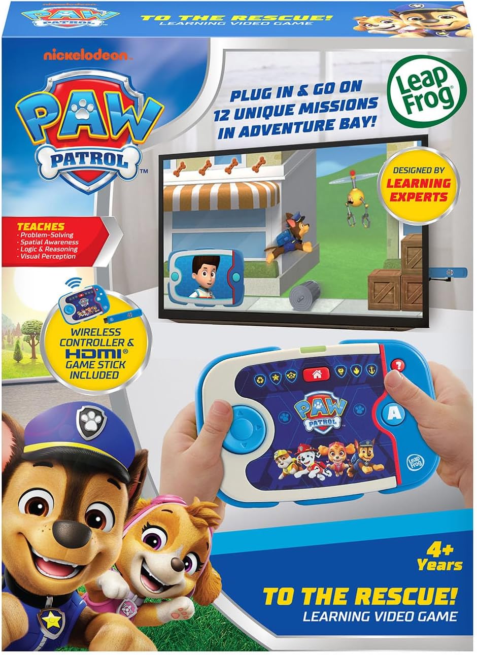LeapFrog Patrulla Canina: ¡al rescate! Videojuego de aprendizaje