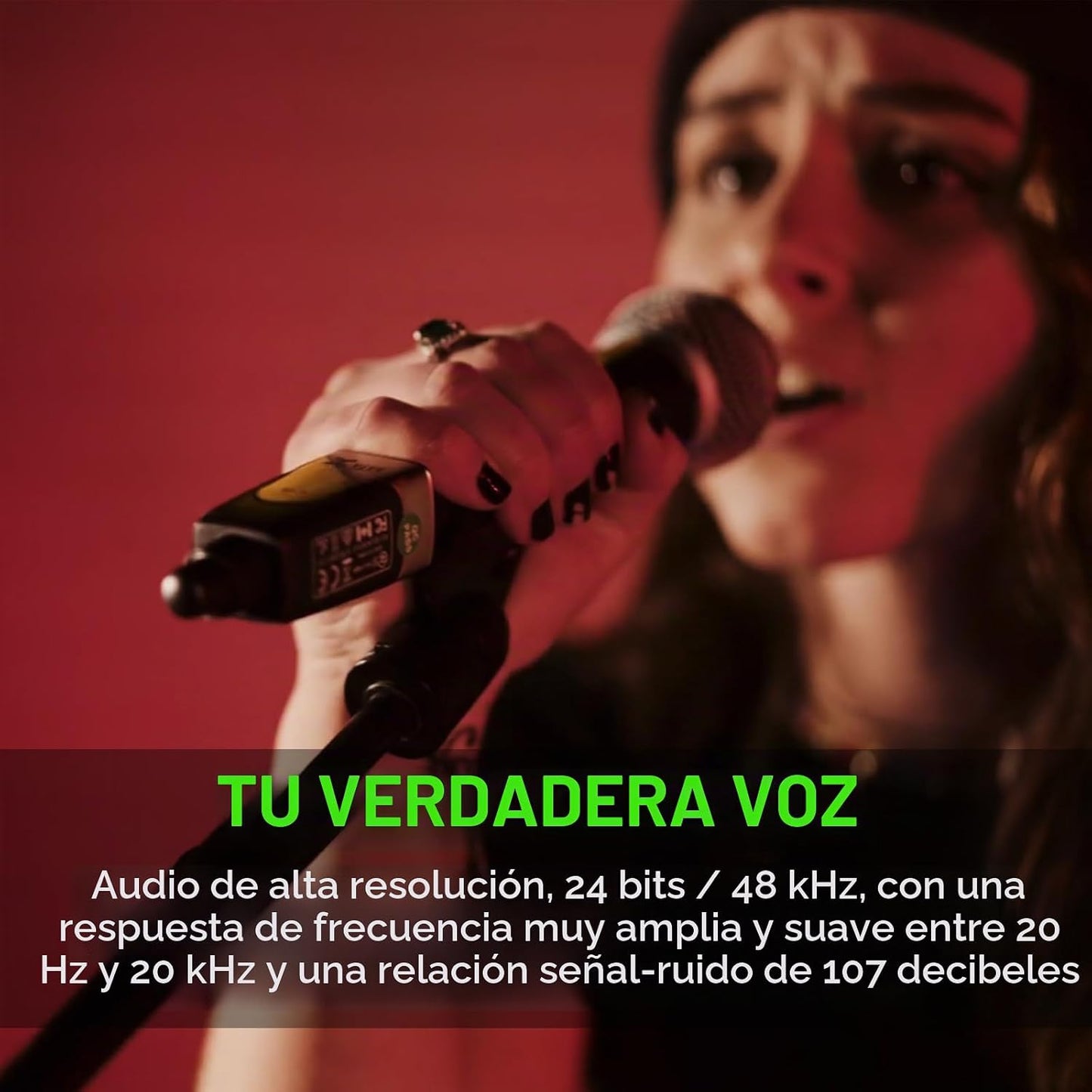 Xvive Sistema de micrófono inalámbrico U3 Transmisor y receptor ina...
