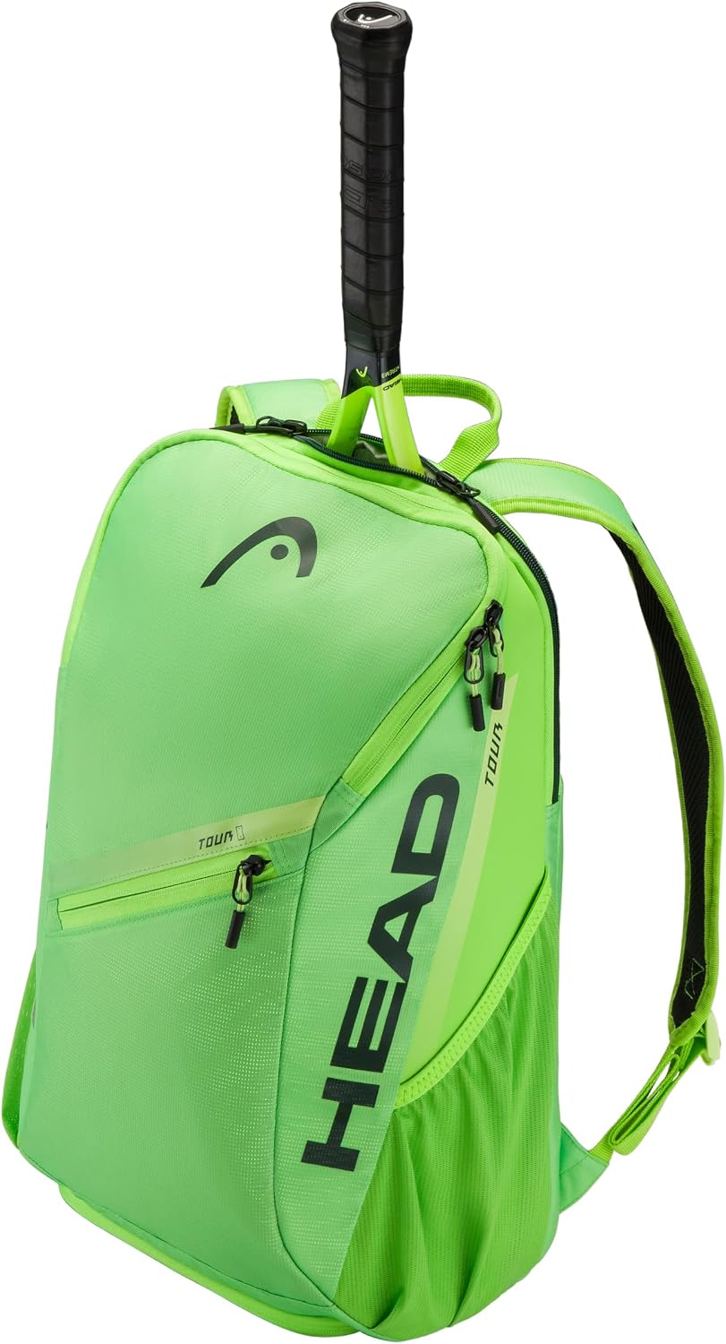 HEAD Mochila de tenis Tour 25L | Capacidad de 2 raquetas