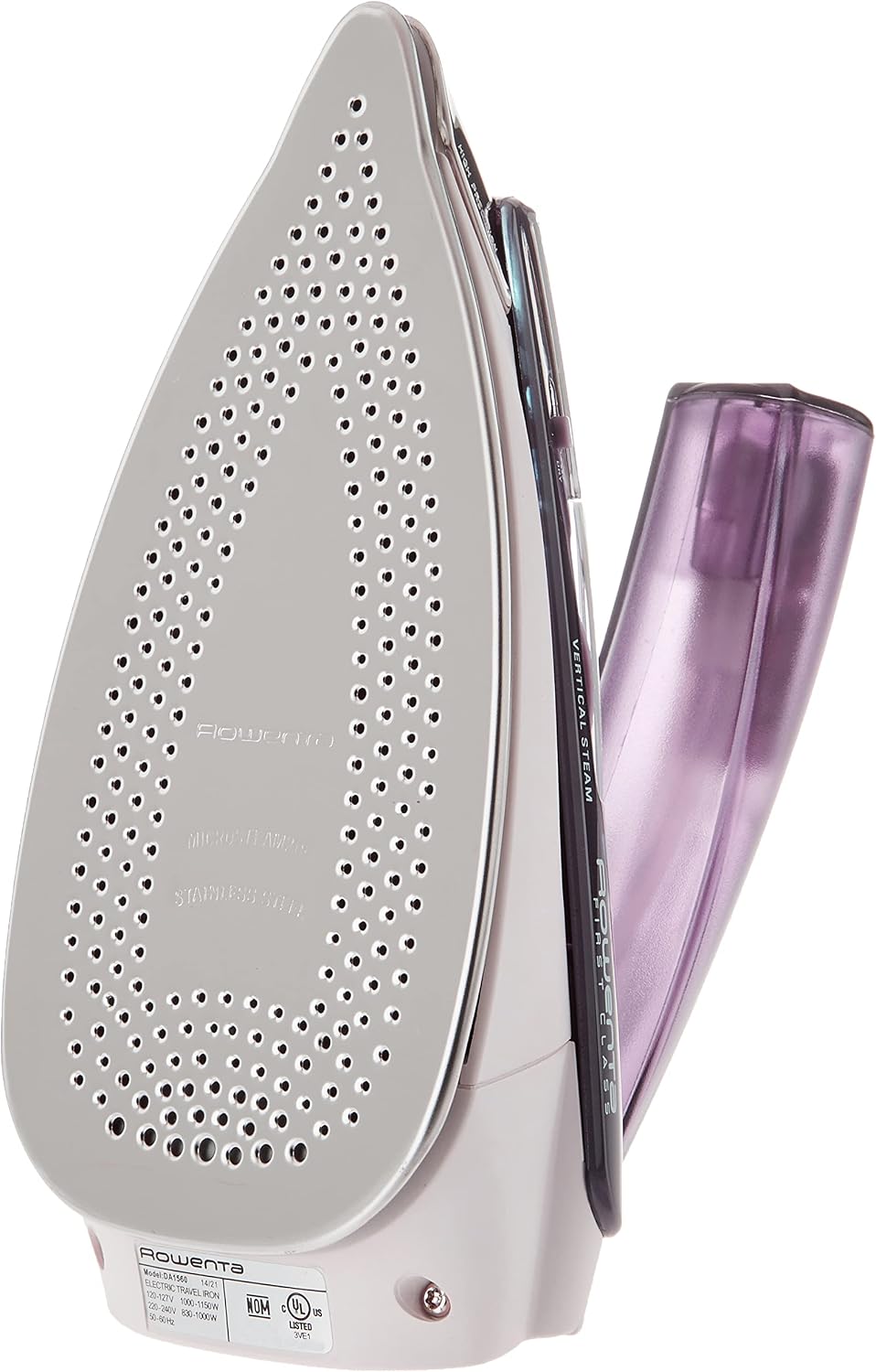 Rowenta Plancha de Viaje, Plancha Compacta de Acero Inoxidable con...