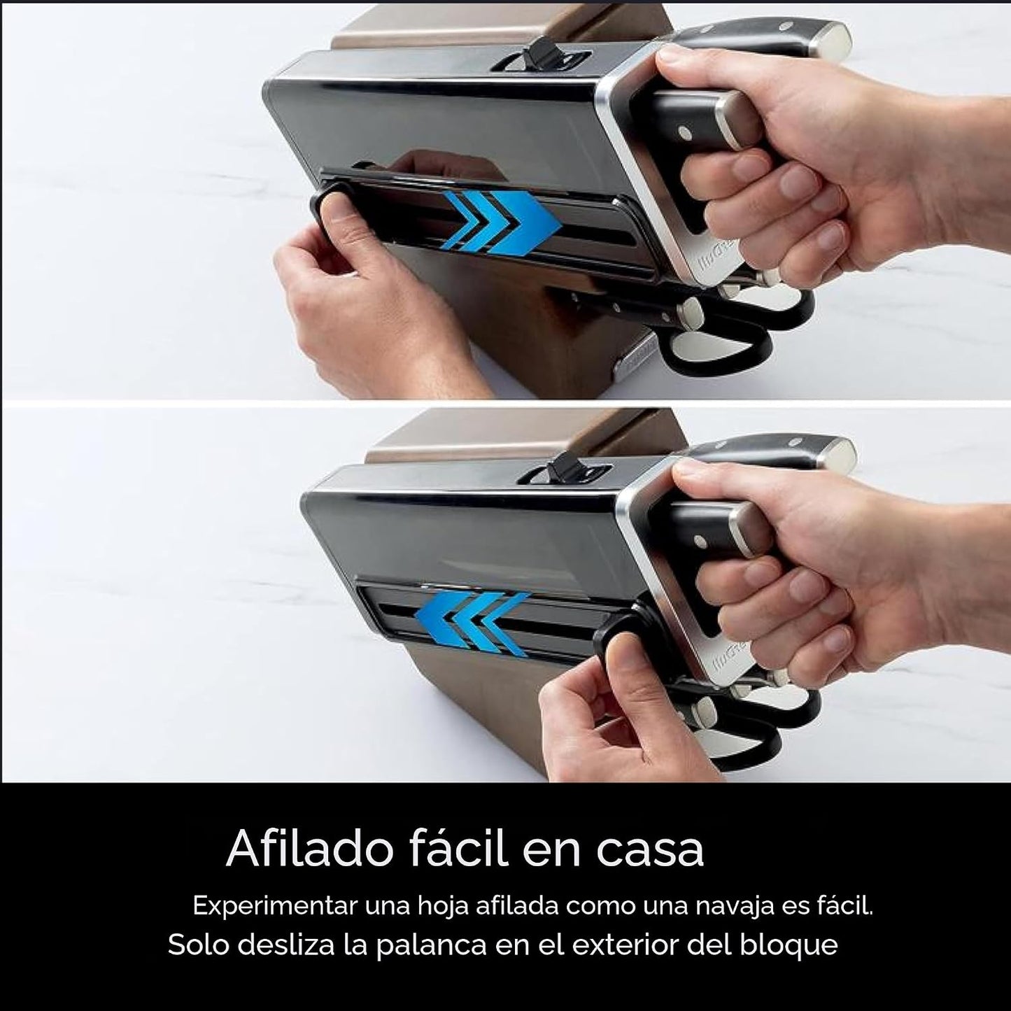 Ninja K52015 Foodi NeverDull - Sistema de cuchillos prémium de 15 p...