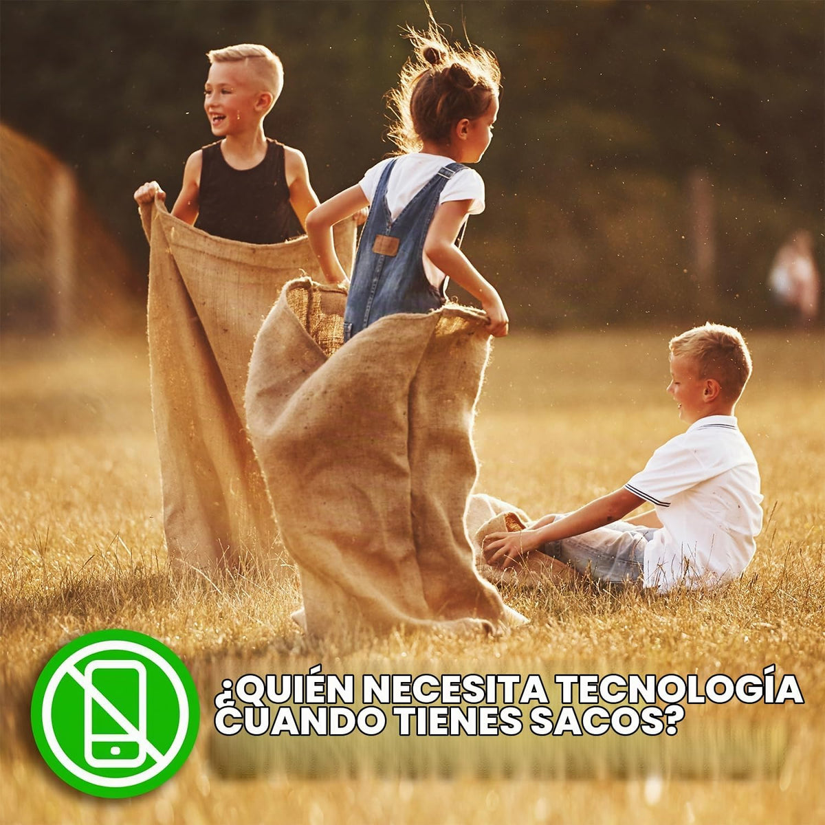 Sacos Grandes de Arpillera para Carreras de Papas, Bolsas de Arpill...