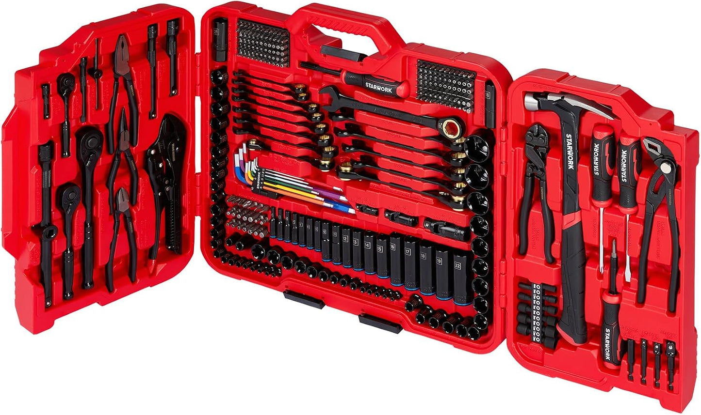 STARWORK TRUE MECHANIC - Juego de herramientas mecánicas de 306 pie...