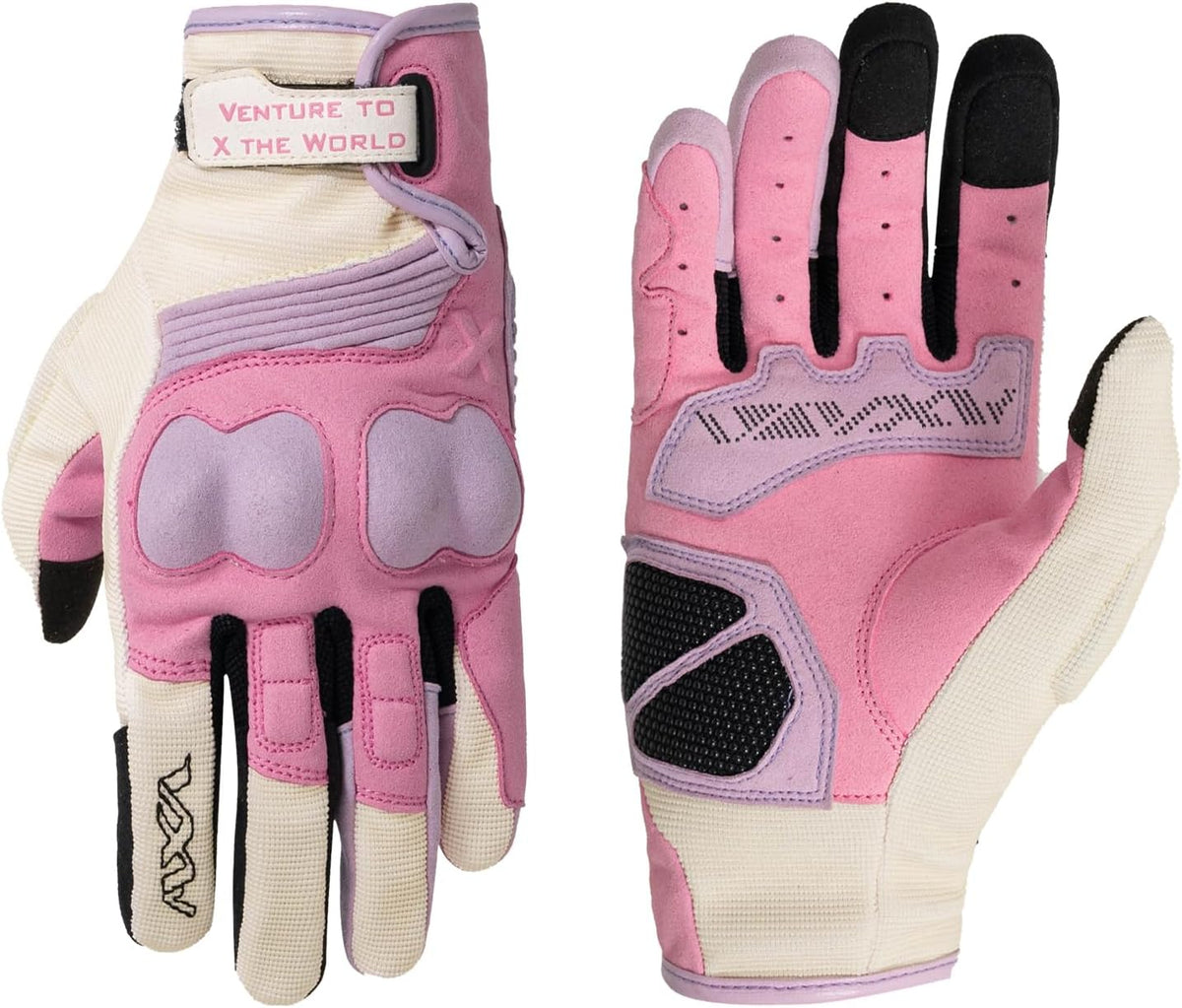 VXW Guantes de motocicleta para mujeres - con protección de palma y...