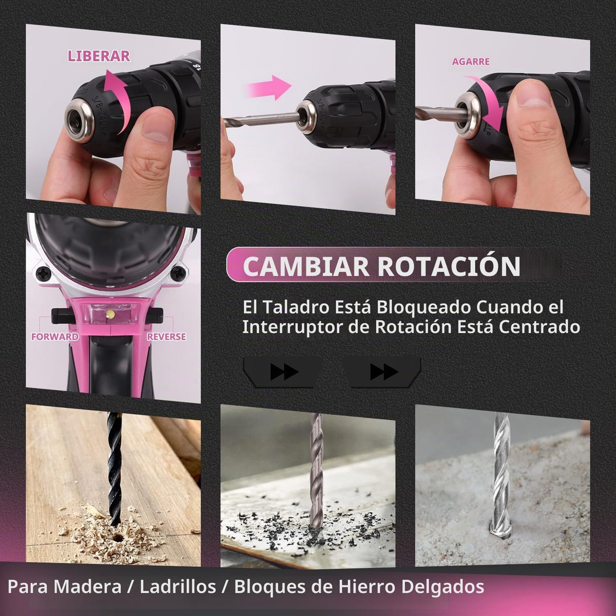 KingTool Juego de herramientas de 276 piezas con taladro eléctrico...