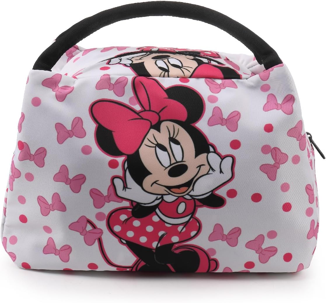 Bolsa de almuerzo de anime para mujer, hielera aislada, bonita lonc...