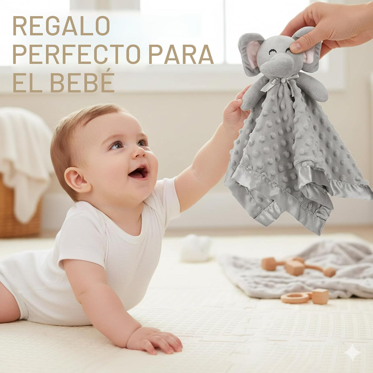Pro Goleem Manta de Seguridad de Elefante, Manta de Apego Suave Uni...