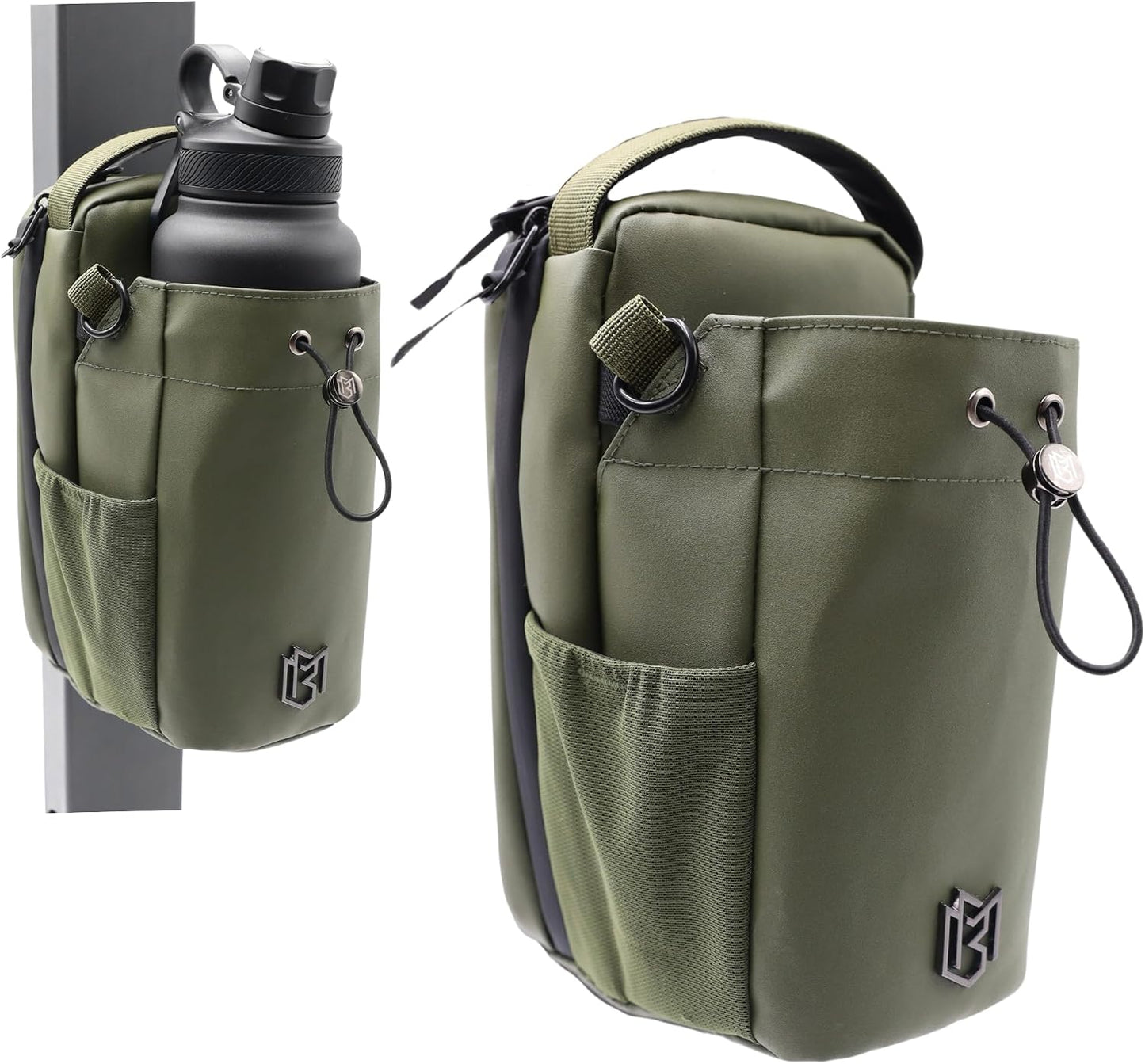 Bolsa magnética para botellas para hombres y mujeres, bolsa de gimn...