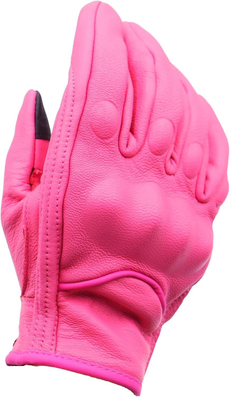 shamofeng Guantes de cuero para motocicleta con pantalla táctil de...